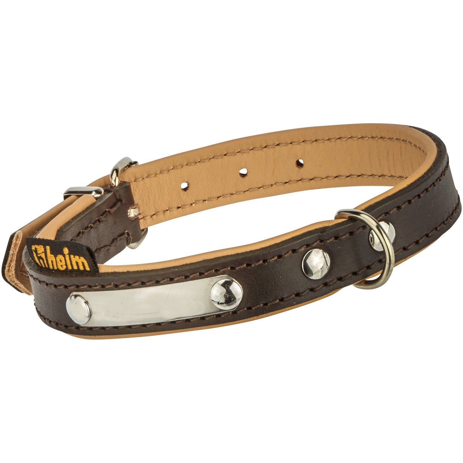 HEIM Hunde-Halsband Halsung Leder