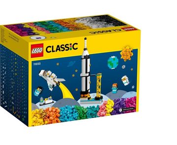 LEGO® Spielbausteine Classic 11022 - XXL Steinebox Erde und Weltraum, (1700 St)