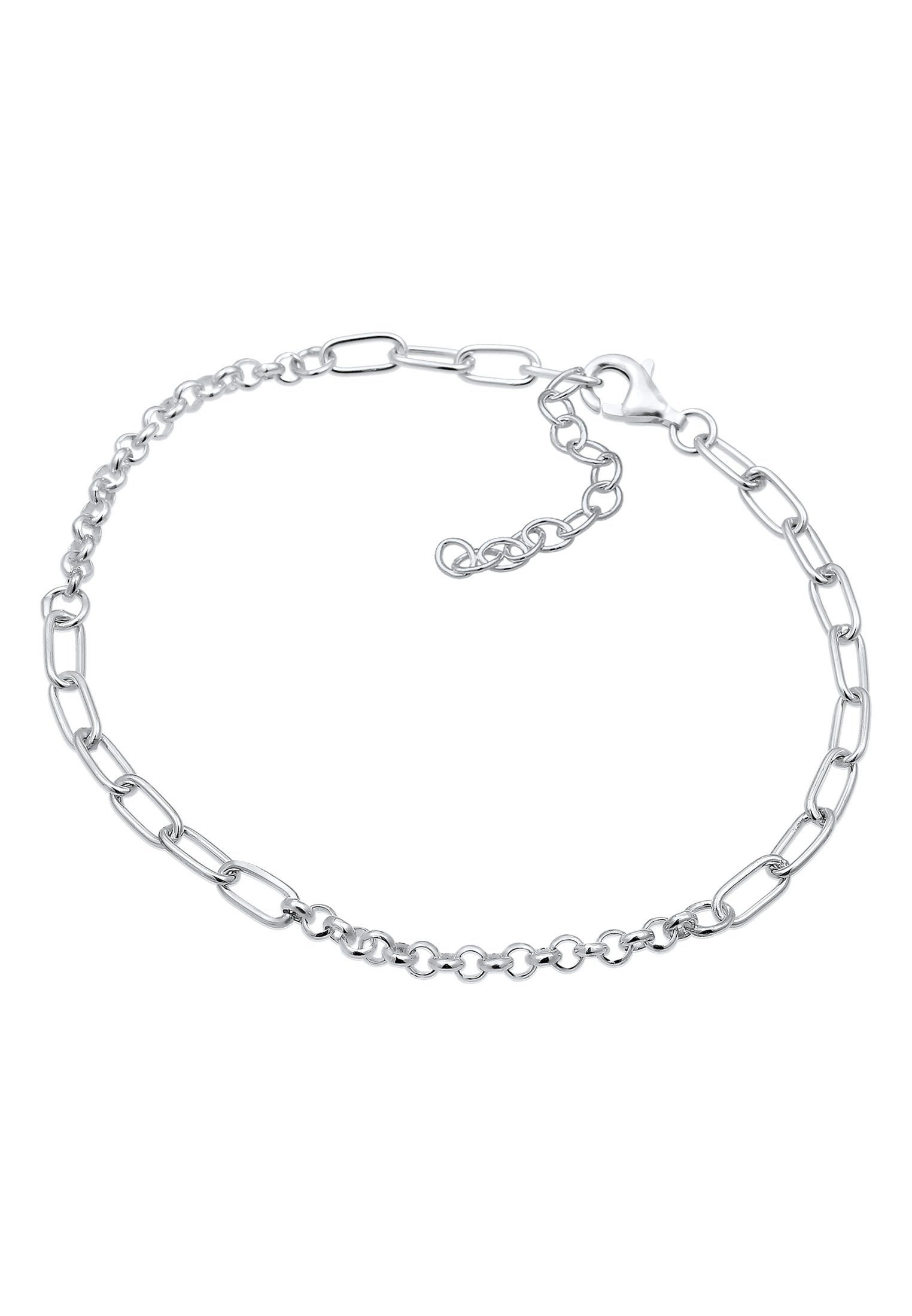 925 Bettelarmband Basic Armband Nenalina Silber Charmträger