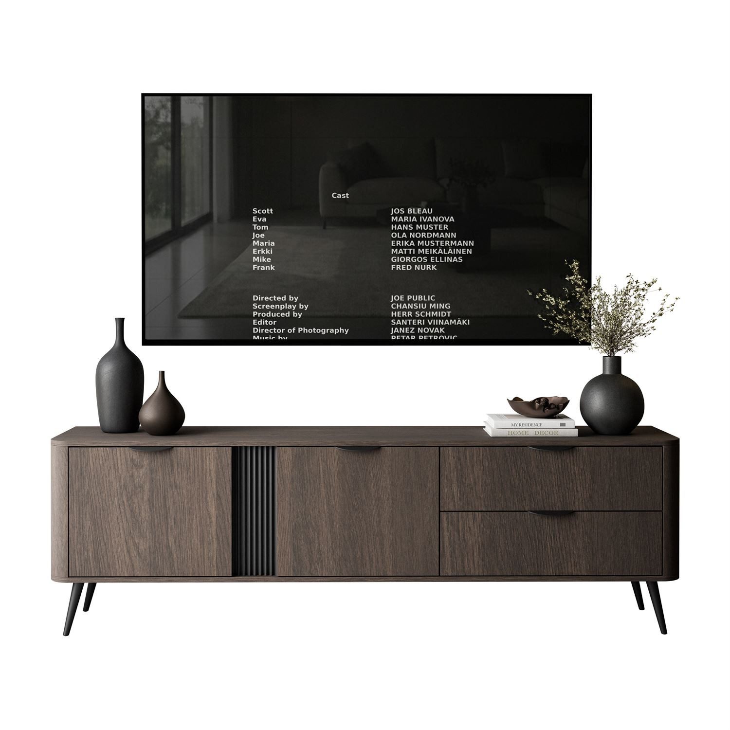 Lookway TV-Schrank TWILIGHT 2D2D mit Schubladen