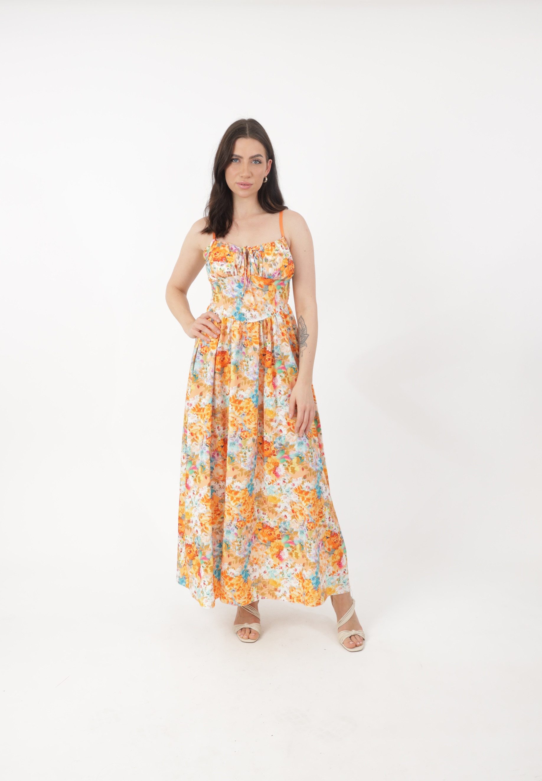 Elara Sommerkleid Kleid mit Muster