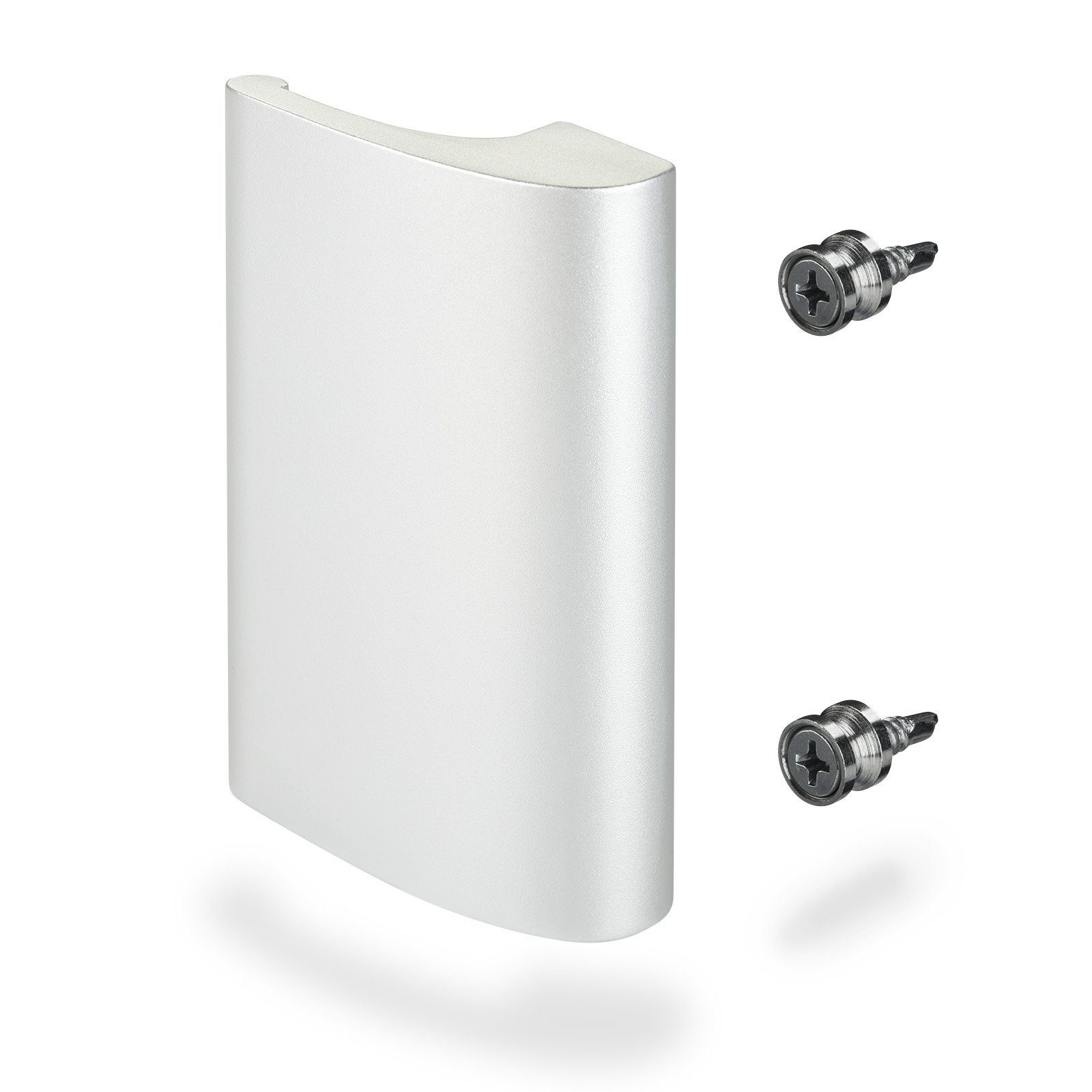 SO-TECH® Türgriff Balkontürgriff SEJA für Terassentür Ziehgriff BA 48 mm, 1-tlg., Aluminium, verdeckte Verschraubung