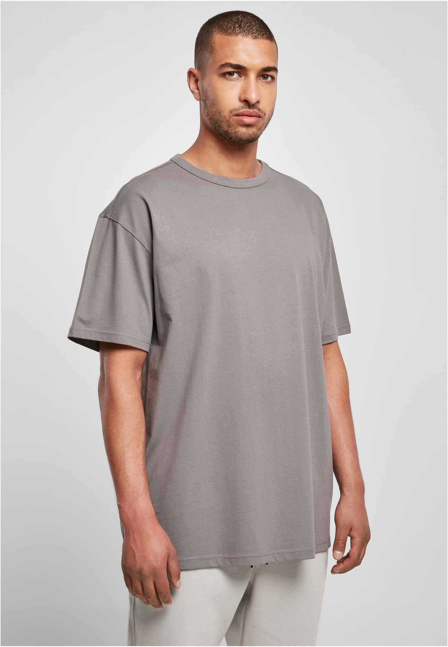 URBAN CLASSICS T-Shirt Herren Organic Basic Tee (1-tlg) asphalt