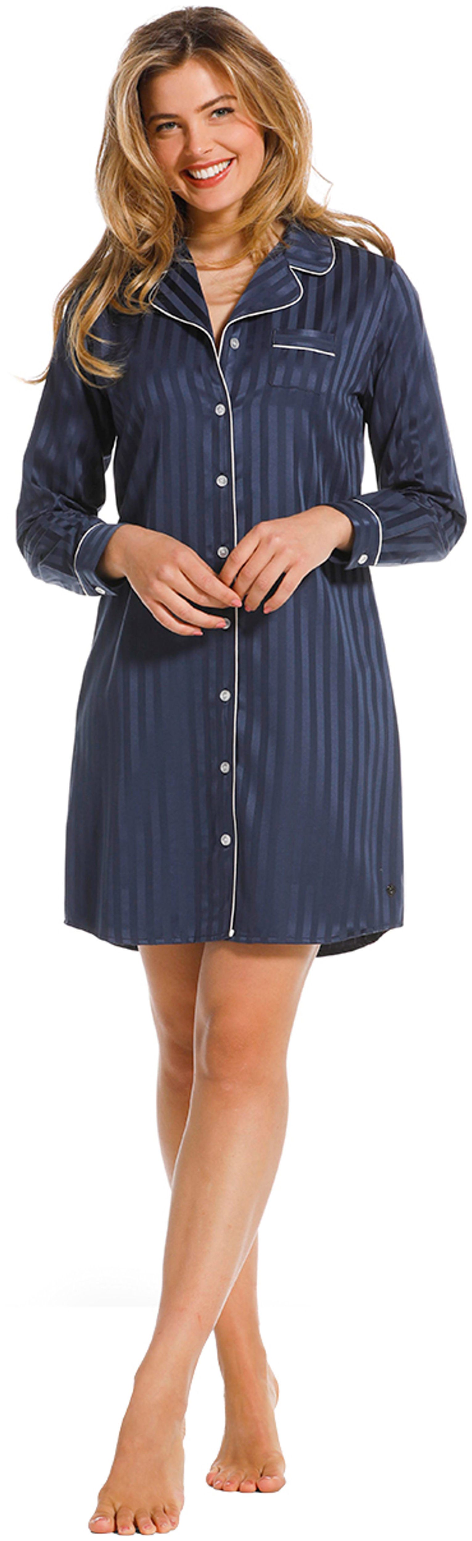 Pastunette Nachthemd Damen Satin Schlafshirt (1-tlg) günstig online kaufen