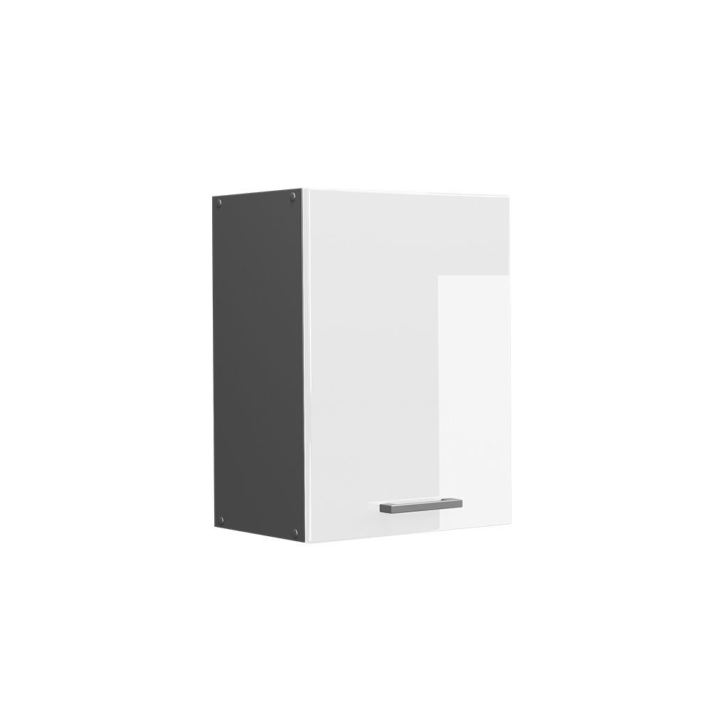 Vicco Hängeschrank R-Line, Weiß Hochglanz/Anthrazit, 45 günstig online kaufen