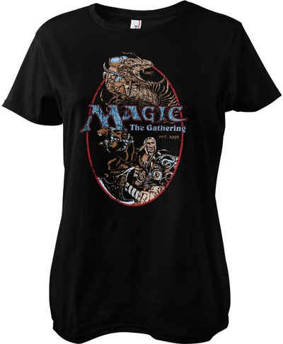 Magic the Gathering T-Shirt Black Knight Girly Tee