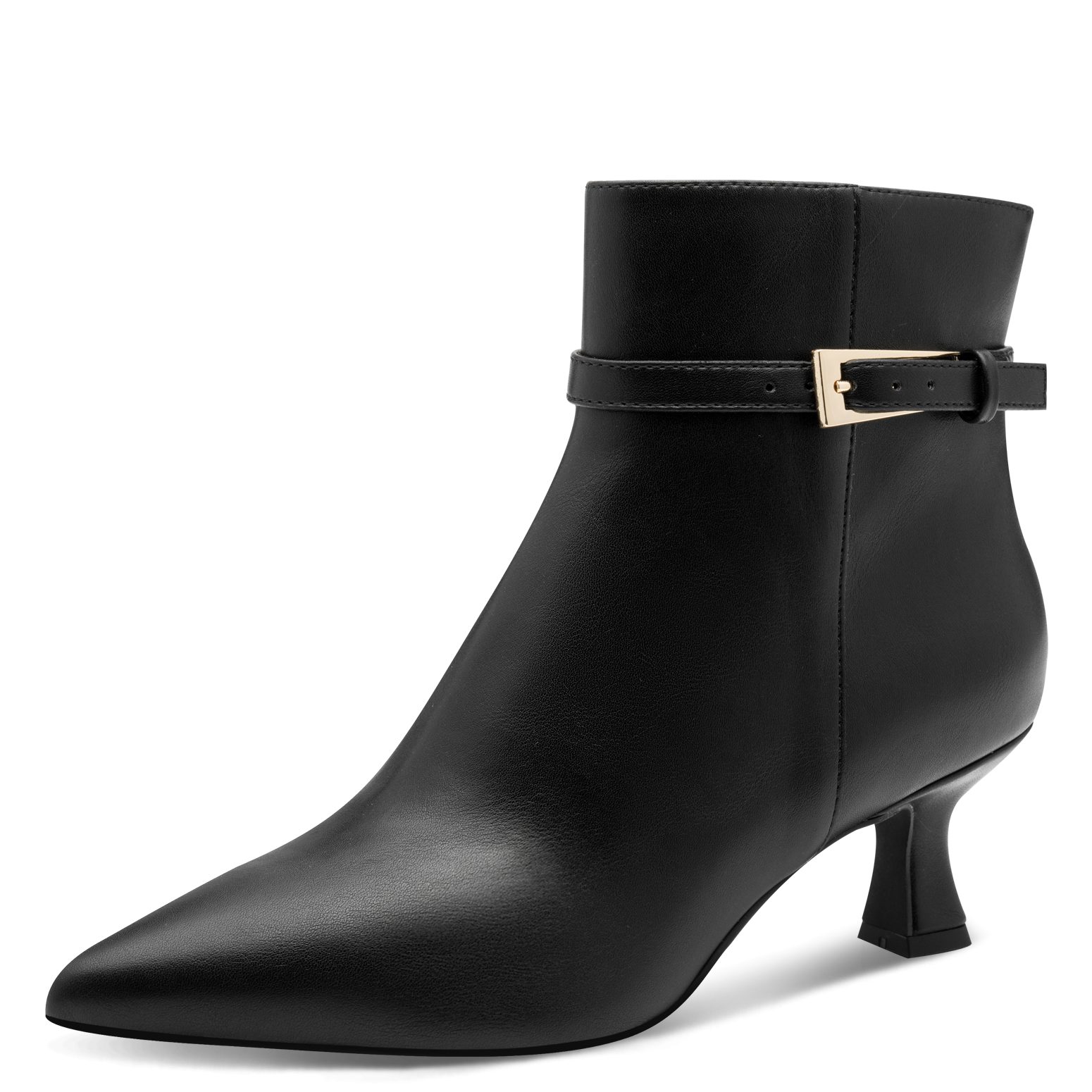 MARCO TOZZI Stiefelette, Abendschuh, Partyschuh mit goldfarbener Zierschnal günstig online kaufen