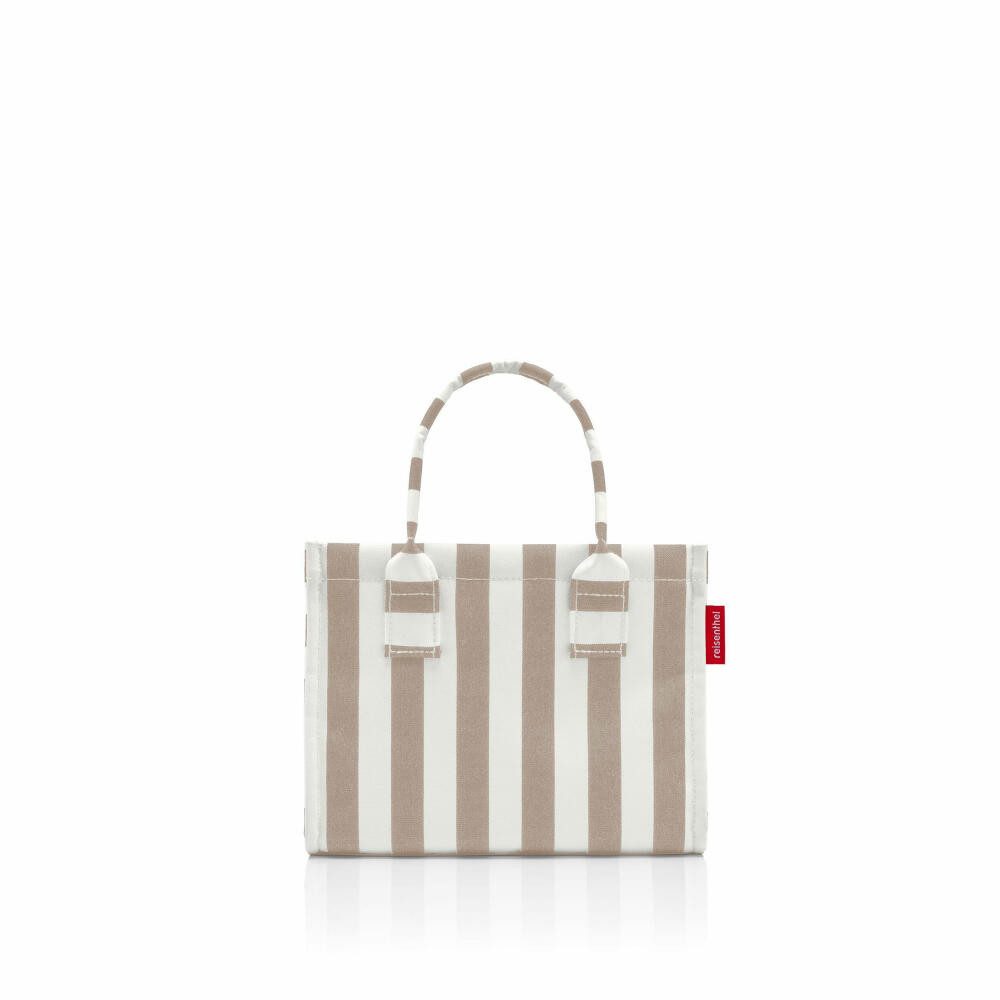 REISENTHEL® Shopper daily shopper XS summerstripes coffee