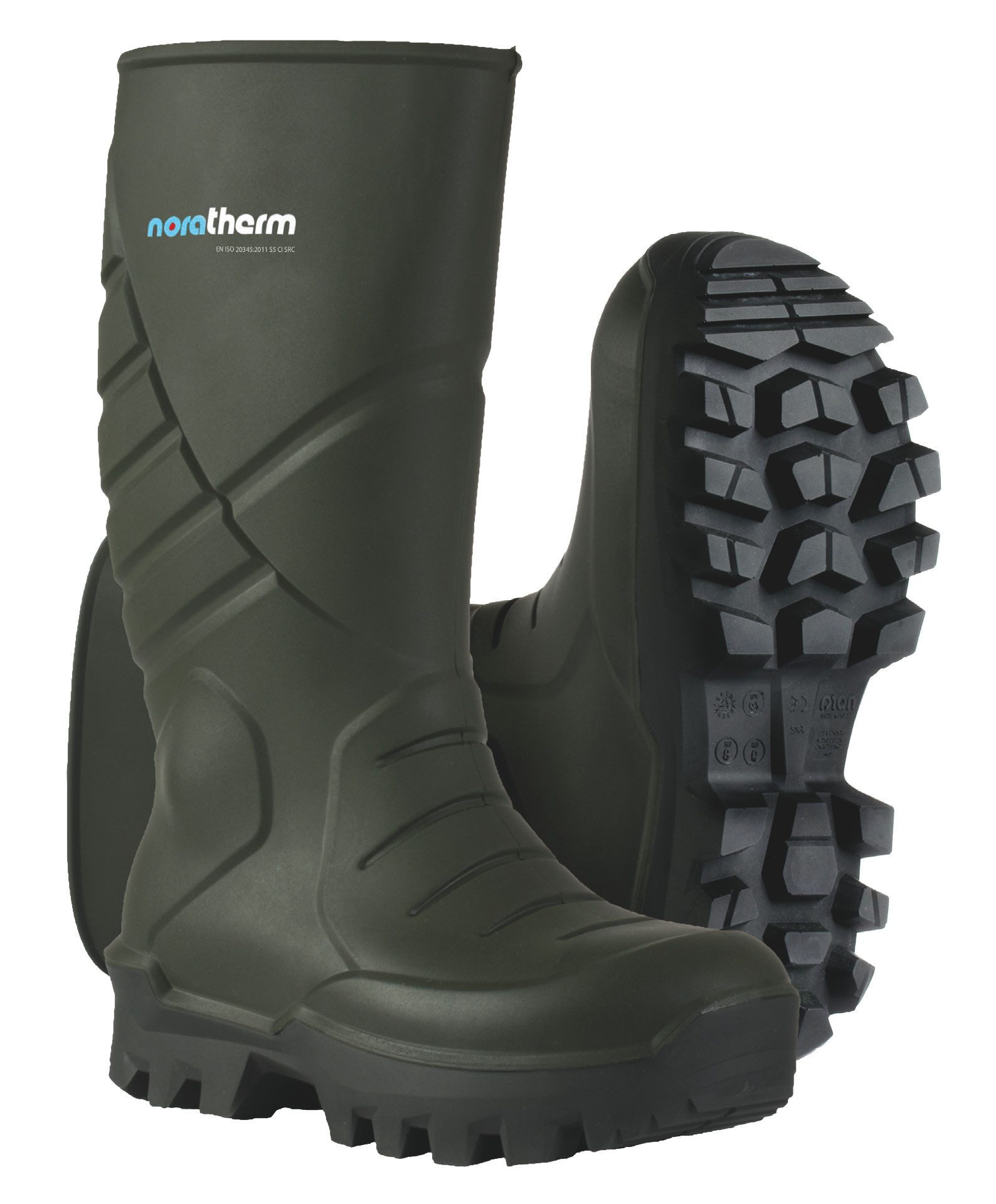 Nora THERM S5 NORA PU-Thermo-Sicherheitsstiefel mit Stahlkappe Gummistiefel günstig online kaufen
