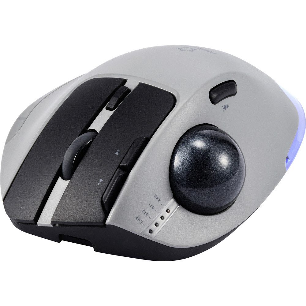Renkforce RF-WLEM-500 Ergonomische Maus Kabellos, Funk, Bluetooth® Mäuse