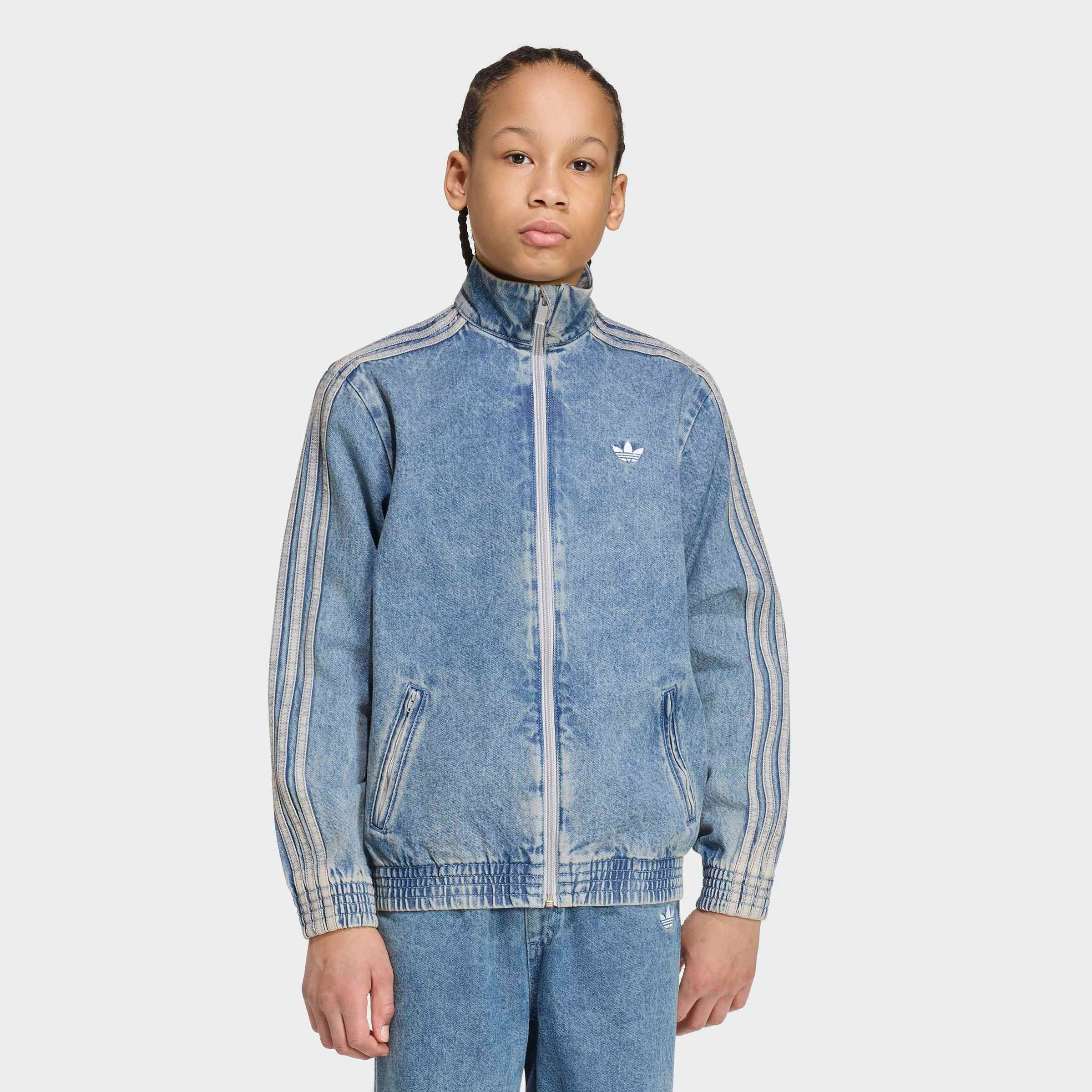 adidas Originals Outdoorjacke FIREBIRD ORIGINALS, DENIM, LOCKER GESCHNITTEN