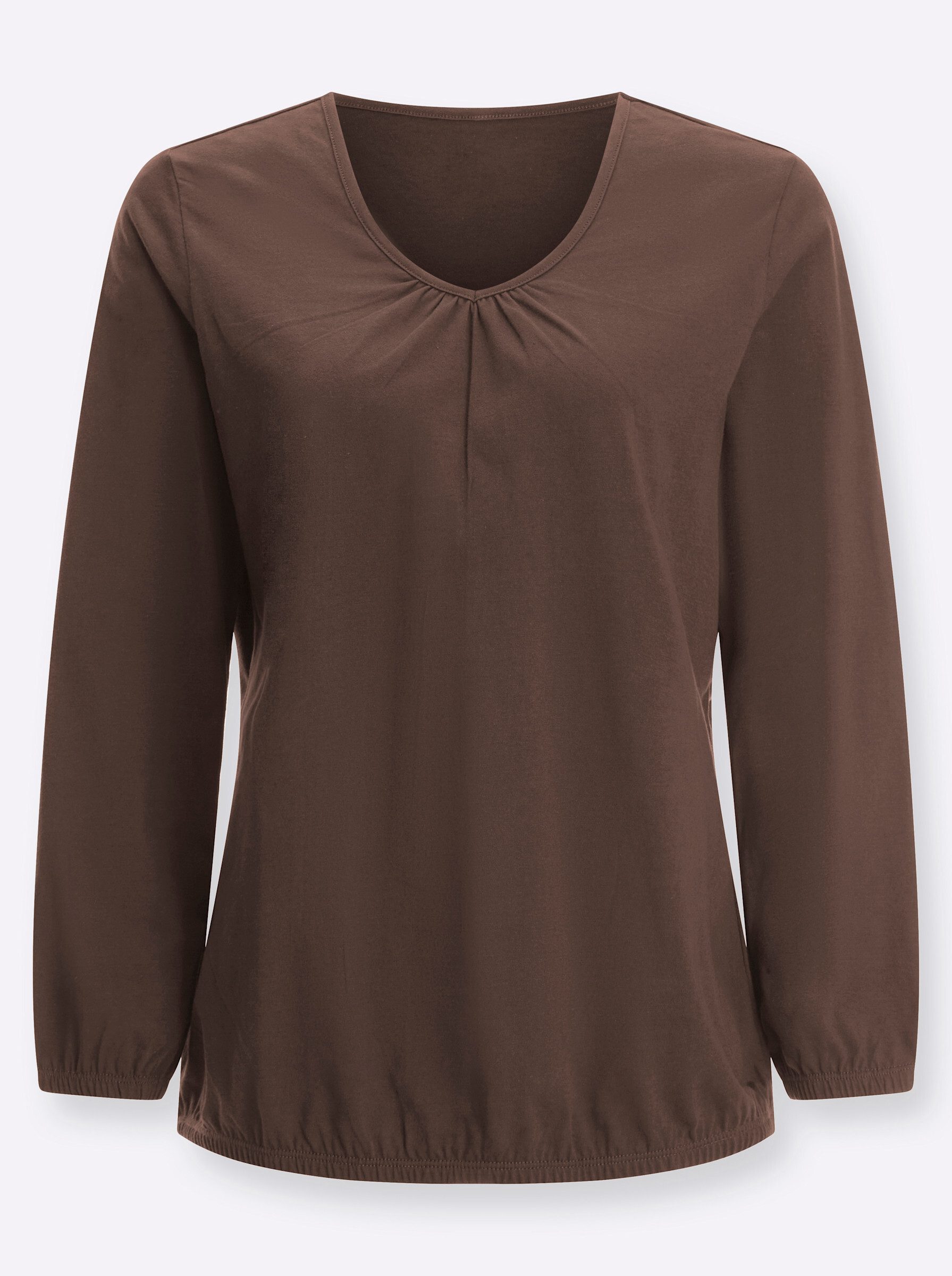 Sieh an! T-Shirt Langarm-Shirt Langarm