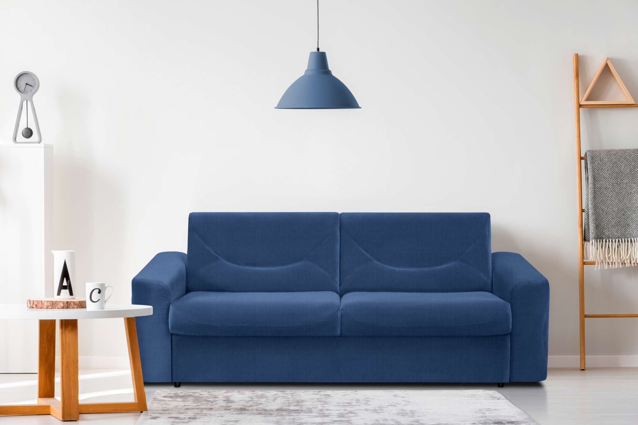 stellbar, und Bettfunktion, Lafonia, 2-Sitzer, mit T24 T30, 3-Sitzer frei Schaumstoff Sofa, Design Modern Stylefy Raum im
