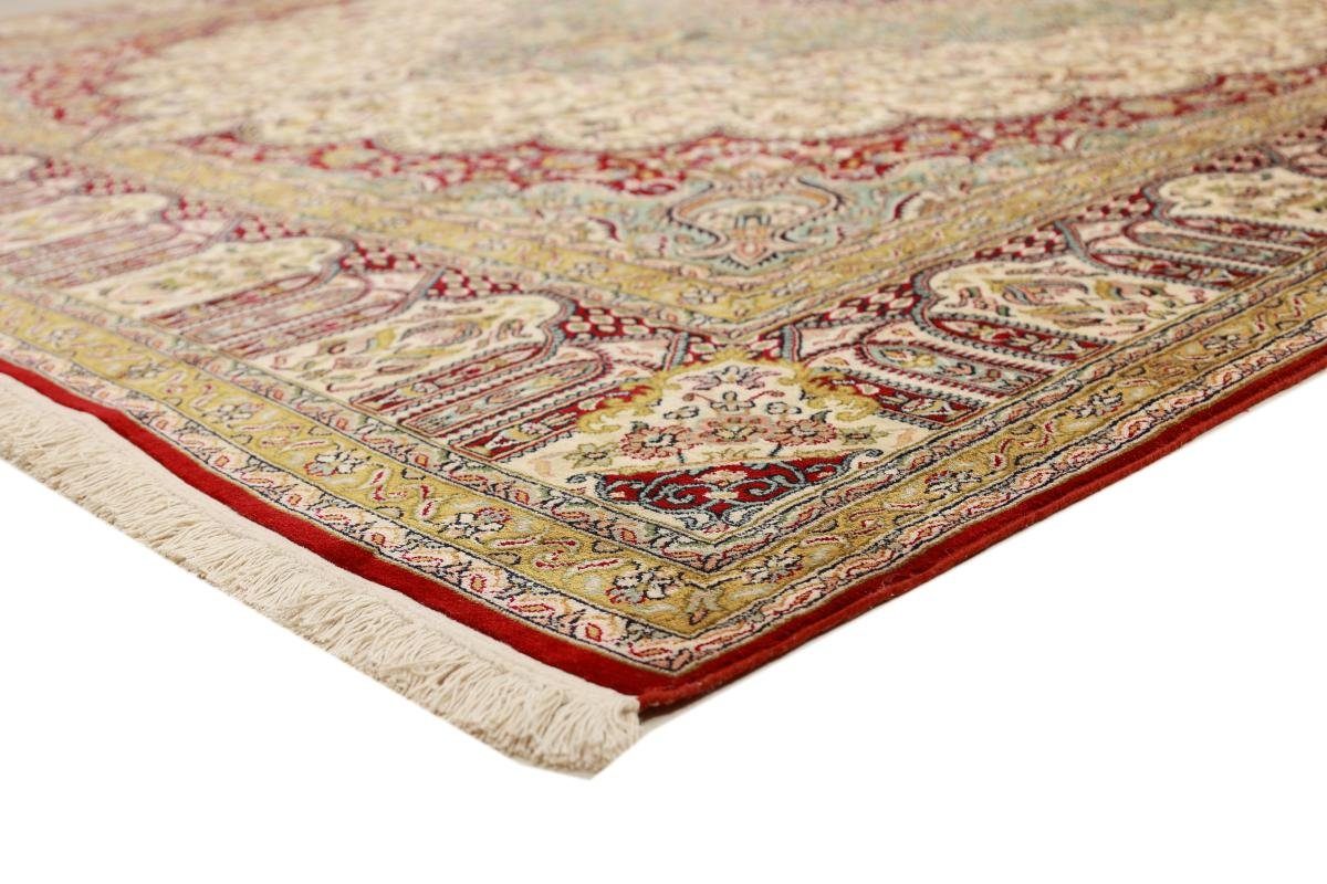 Seidenteppich Kaschmir Trading, 4 Nain Handgeknüpfter Orientteppich, 244x305 rechteckig, Seide mm Höhe