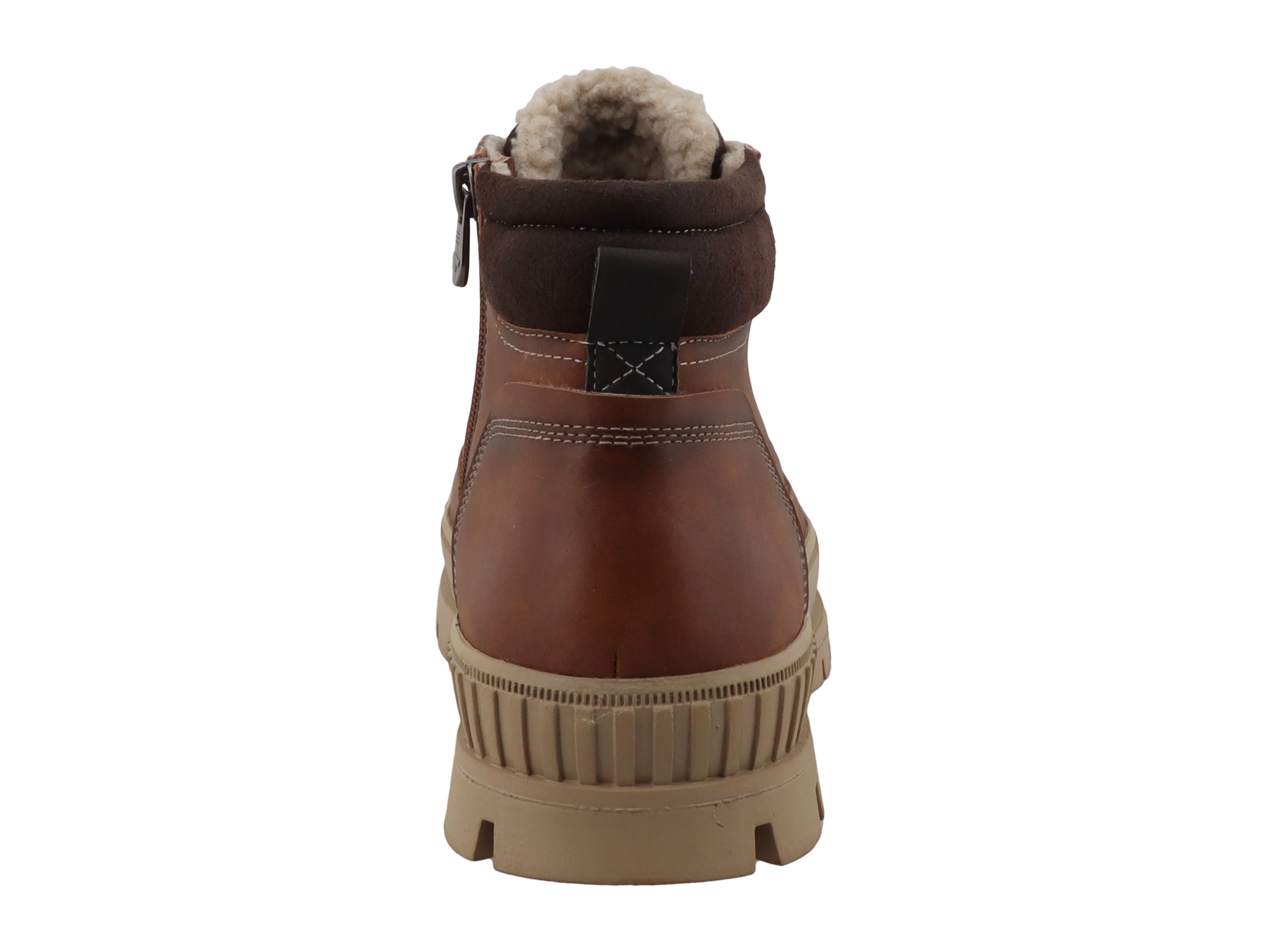 TOM TAILOR Winterboots Schnürboots mit Kontrastbesatz und Logoprägung – Bild 2 von 5