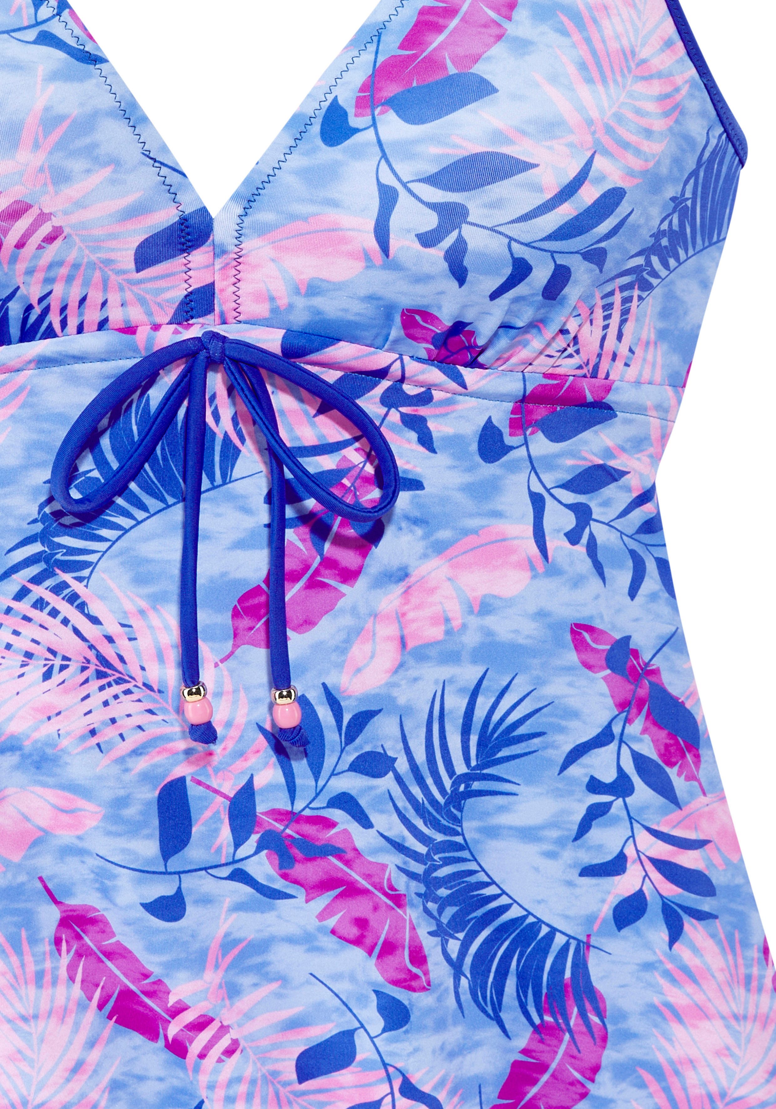 Vivance by Lascana Bügel-Tankini mit stylischem Blätterprint