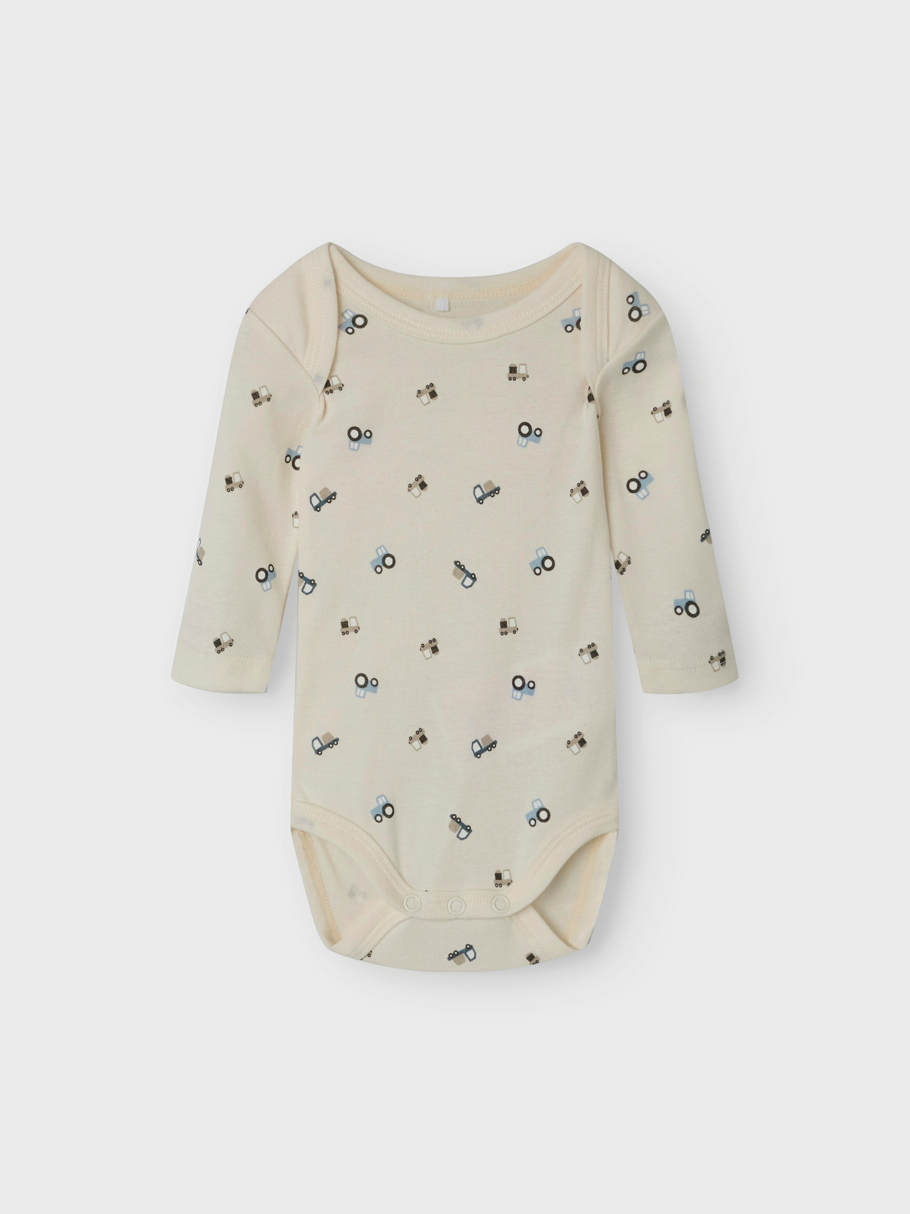 Name It Strampler NBMBODY 3P LS JET STREAM TRACTOR NOOS (Packung, 3-tlg)