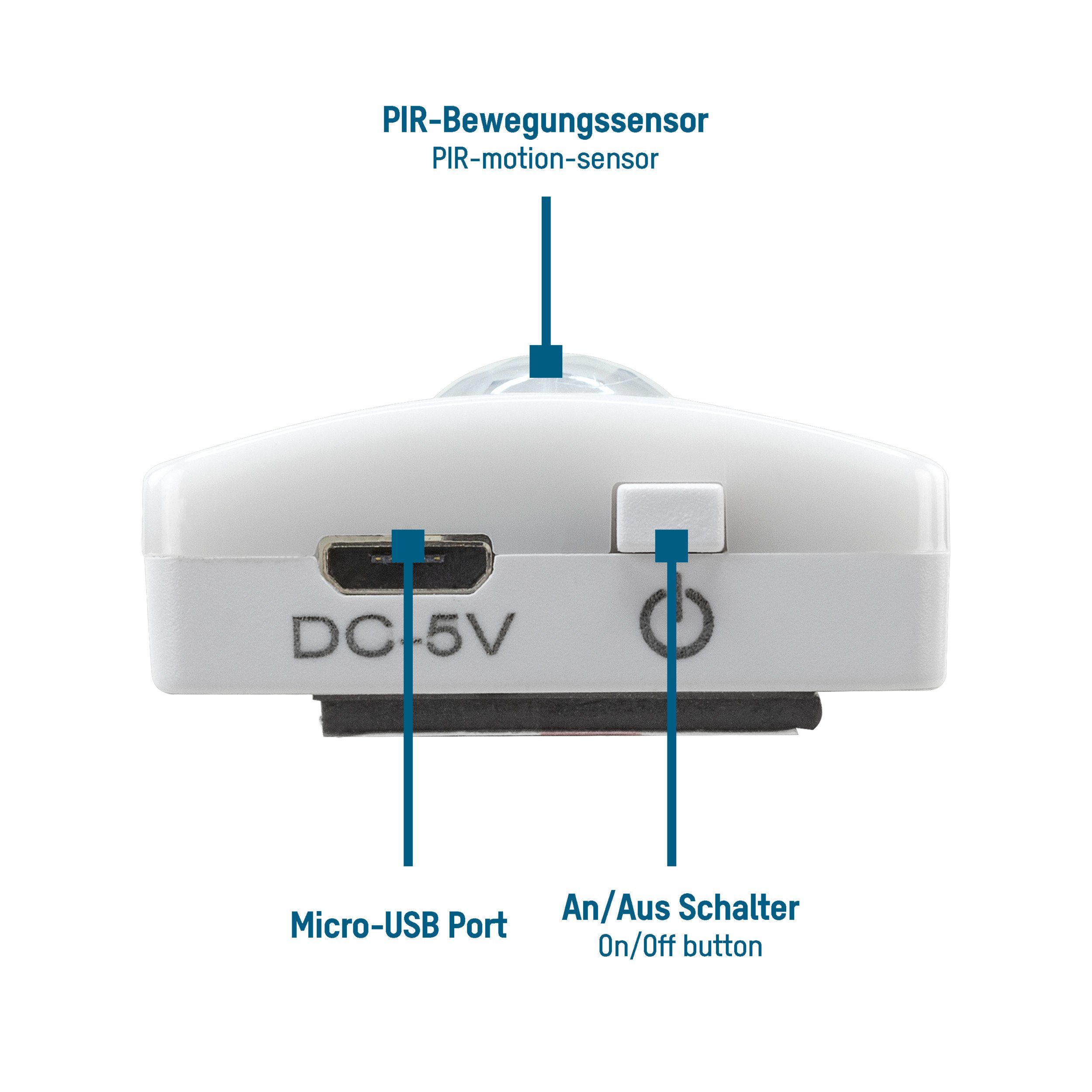 ANSMANN AG LED Dekolicht Unterbauleuchte S, wiederaufladbare Leuchte mit Be günstig online kaufen