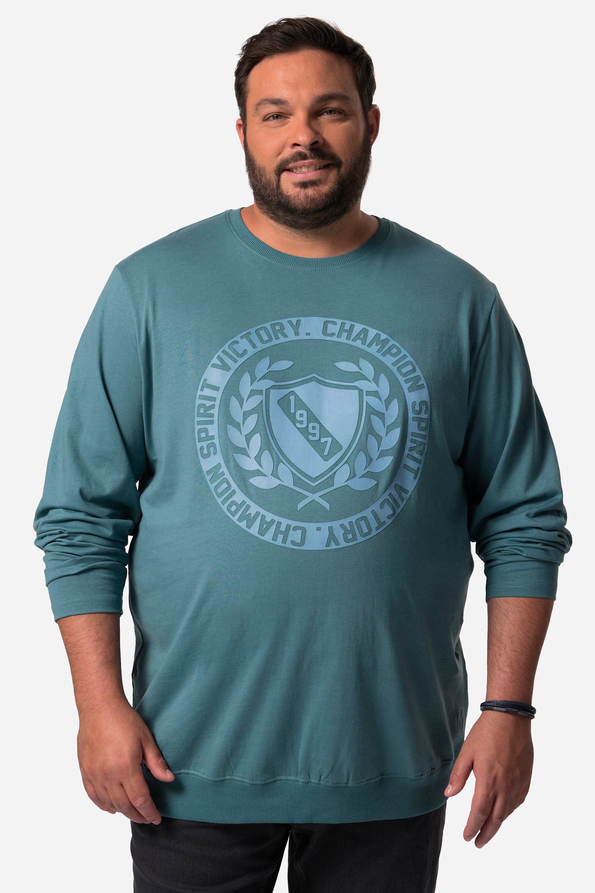 Men Plus T-Shirt Men+ T-Shirt Langarm günstig online kaufen