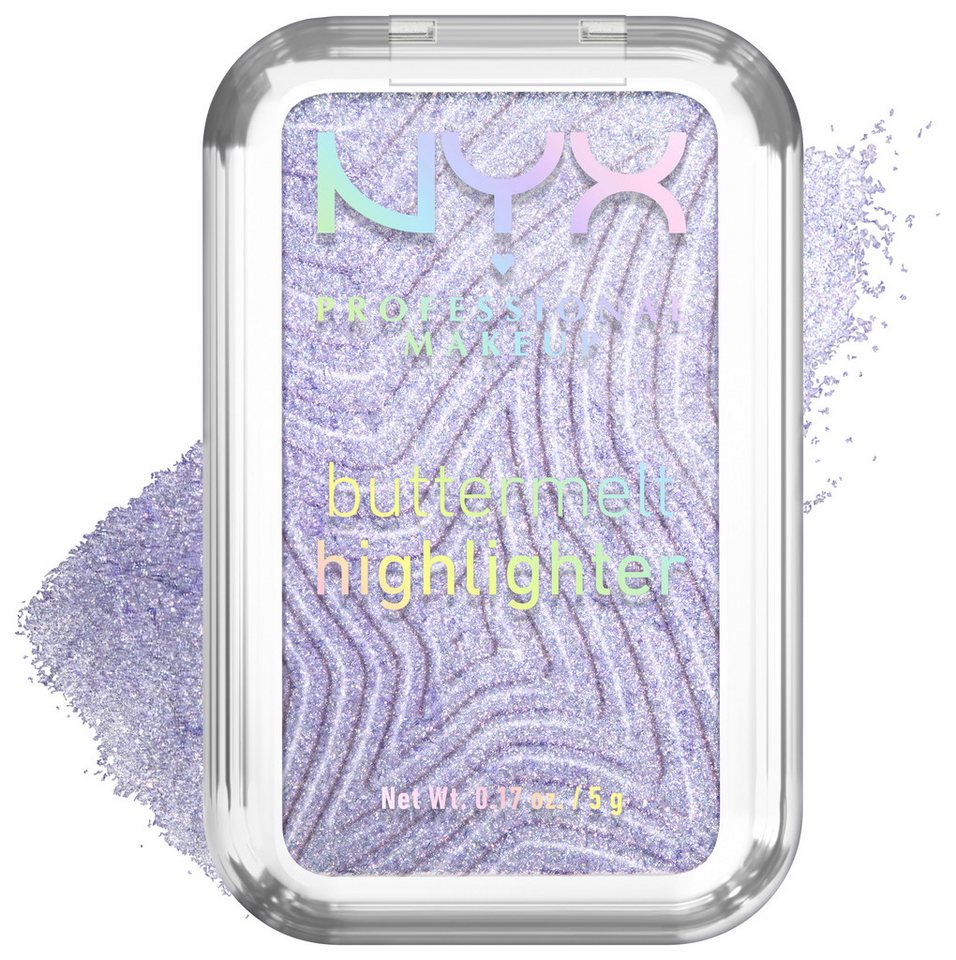 NYX PROFESSIONAL MAKEUP Highlighter BUTTERMELT HIGHLIGHTER, zaubert einen multidimensionalen Glow in das Gesicht