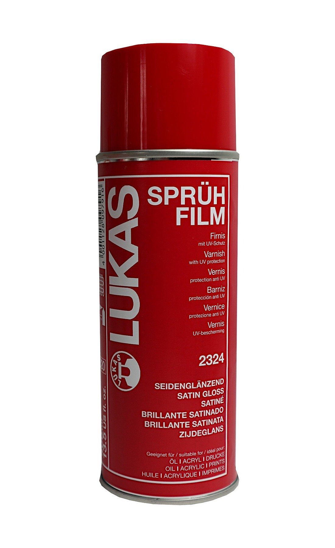 Lukas-Nerchau GmbH Firnis LUKAS Sprühfilm seidenglänzend, 400 ml