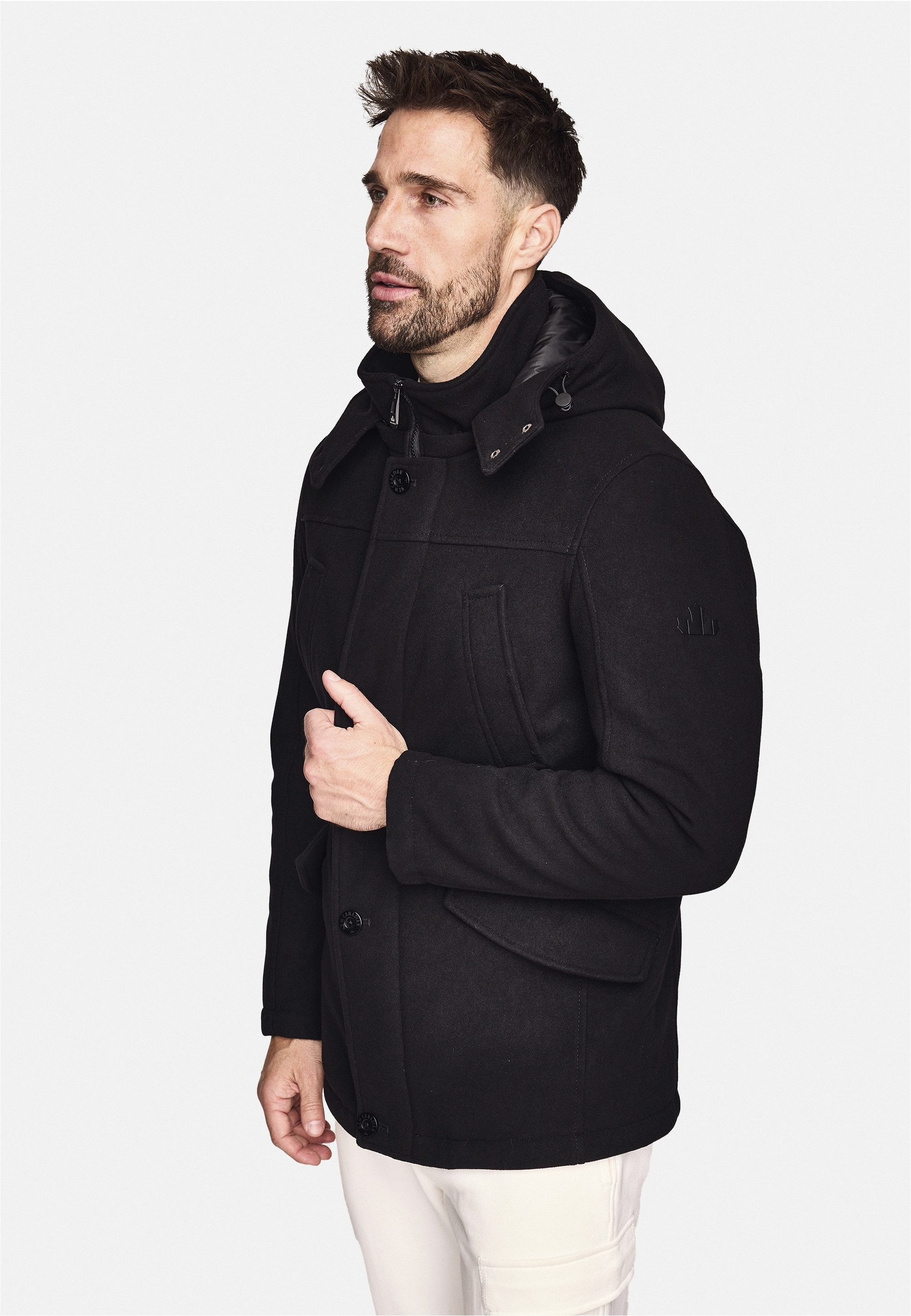 New Canadian Winterjacke mit toller Woll-Optik