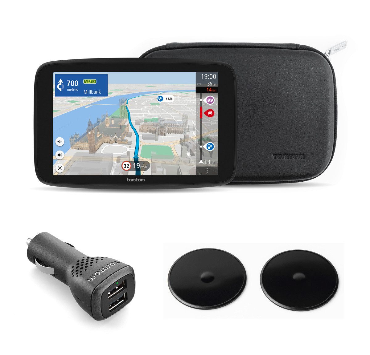 TomTom TomTom GO CAMPER Max 2nd Gen Navigationsgerät (Weltweit, Bluetooth)