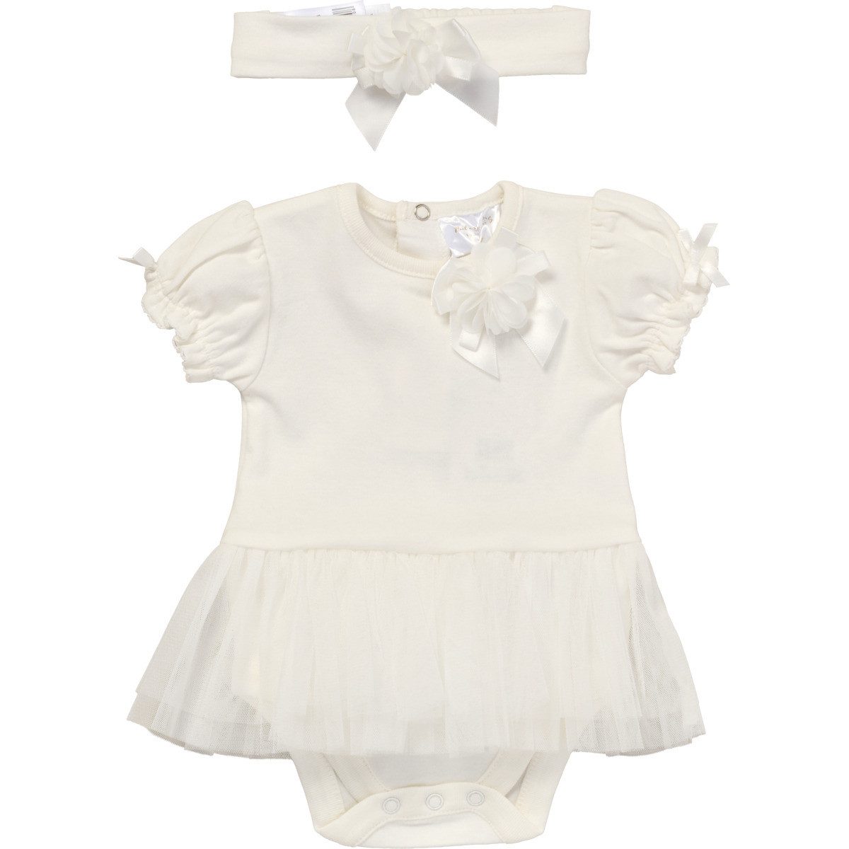 Rock a Bye Baby Boutique Kleid & Haarband Schleife Mädchen (2-tlg)