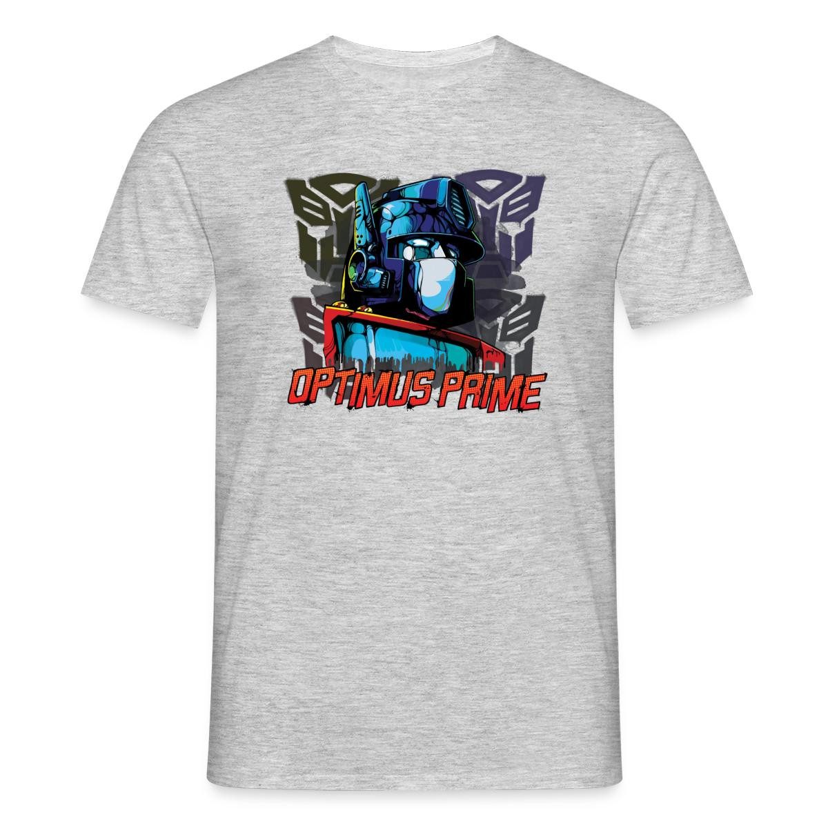 T-Shirt Transformers G1 Optimus Autobots Portrait Männer T-Shirt