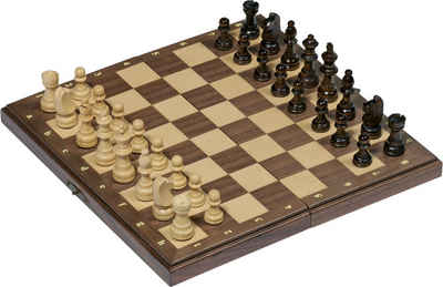 goki Spiel, Strategiespiel Magnetisches Schachspiel, in Holzklappkassette