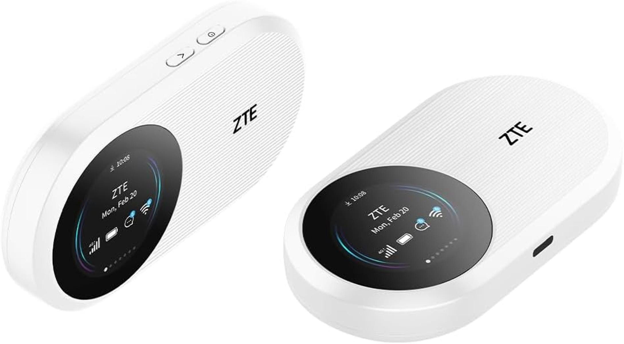 ZTE ZTE U10S Pro Wi-Fi 6 GHz Wi-Fi 4 mobiler WLAN Router weiß tragbar Mobiler Router