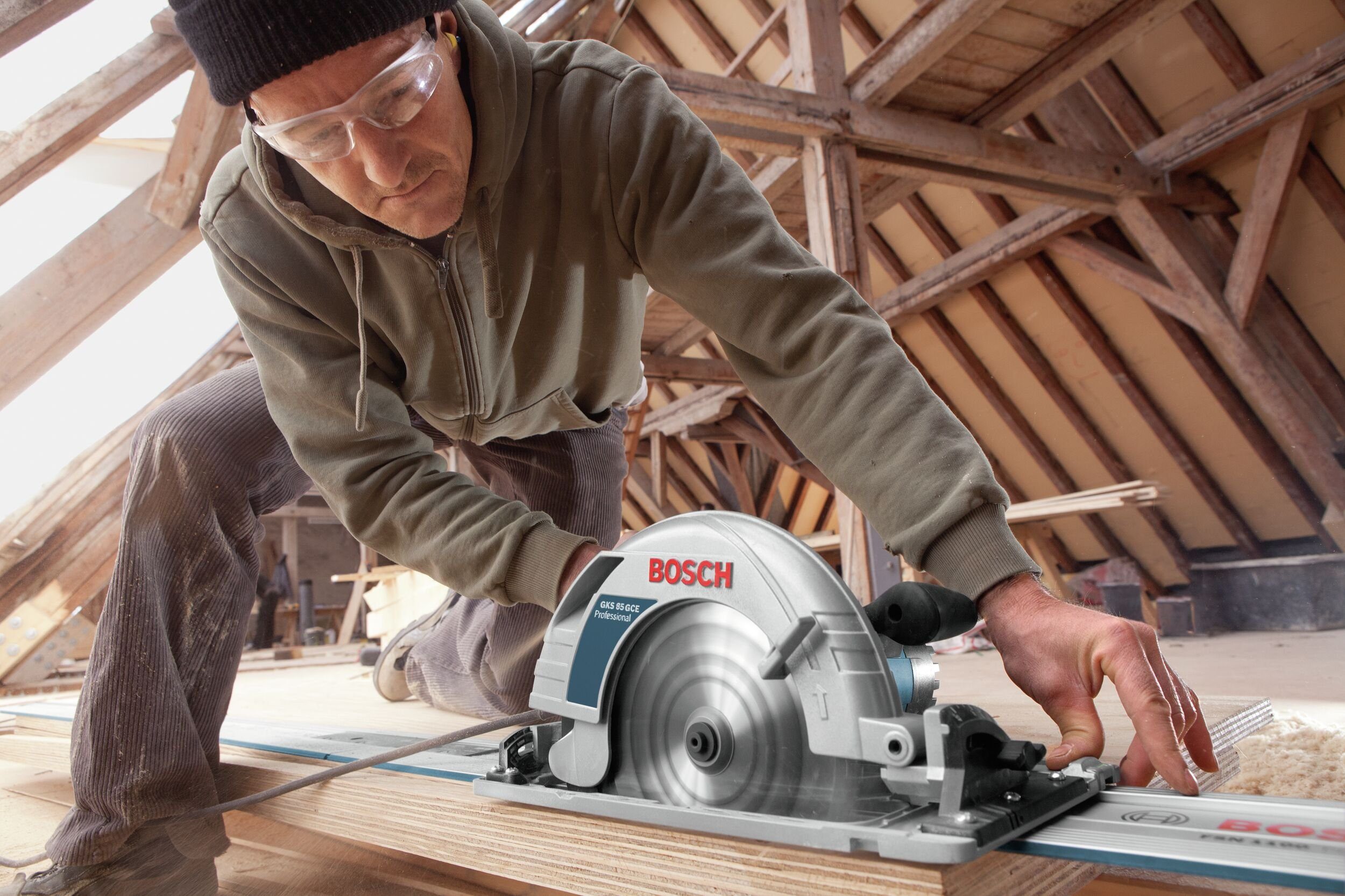 Bosch Professional Handkreissäge GKS 85 G, In L-BOXX 374