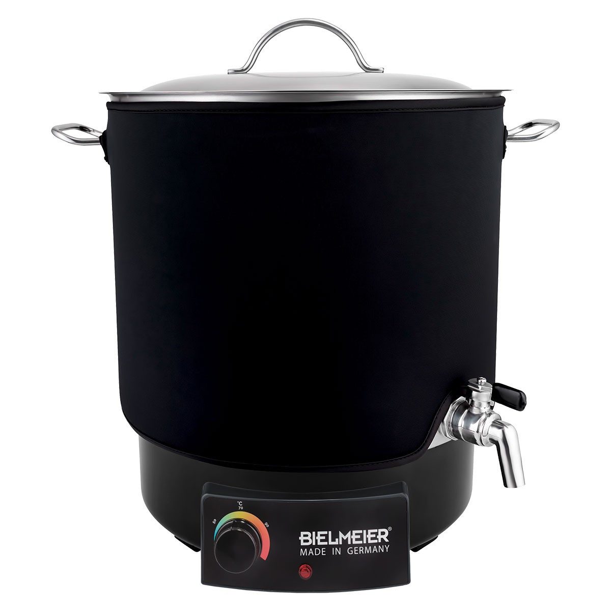Bielmeier Bierzapfanlage Thermoisolierung für Maischekessel 29 L (OHNE GERÄT) BHG 206 Neopren, selber Bier brauen Made in Germany