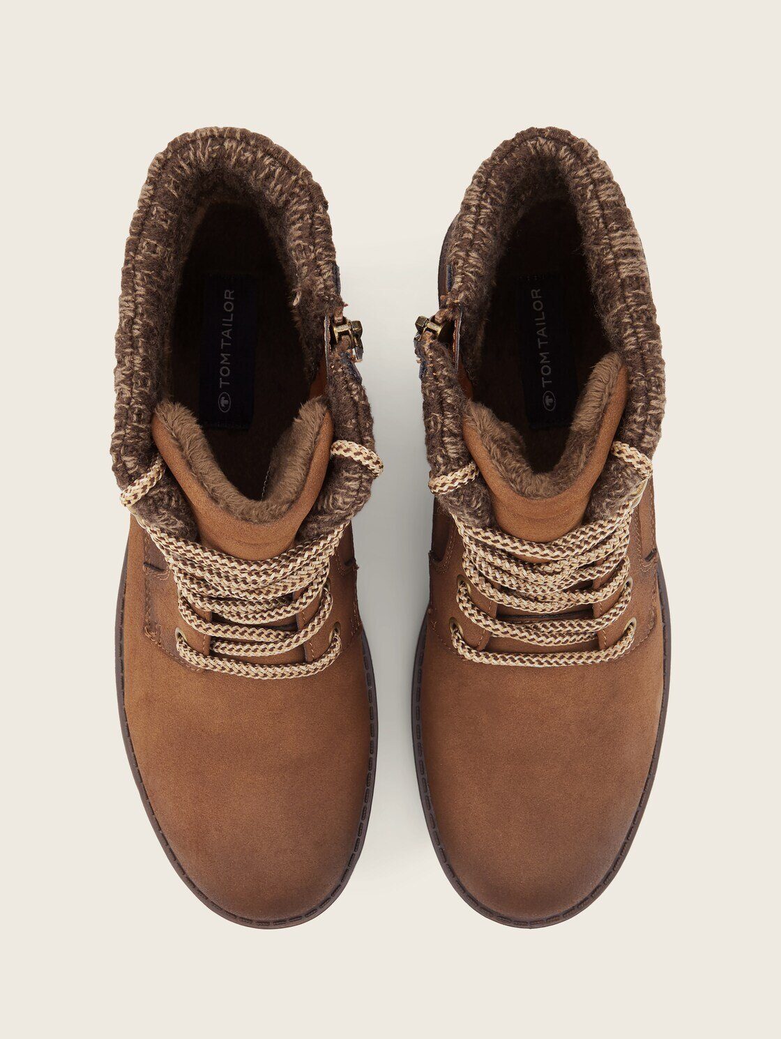TOM TAILOR Shoes Licence Schnürstiefel (1-tlg) Gefütterte Stiefel