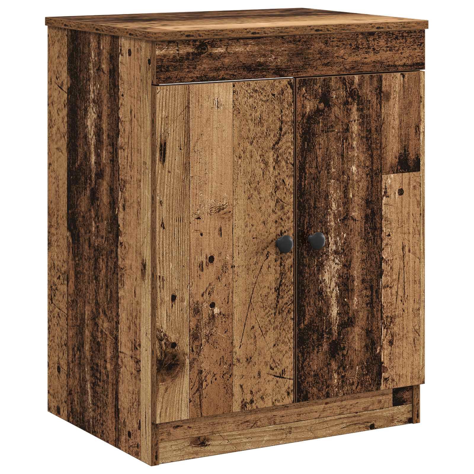 Badezimmerspiegelschrank Badezimmerschrank Altholz 54 x 41 x 70 cm Holzwerkstoff