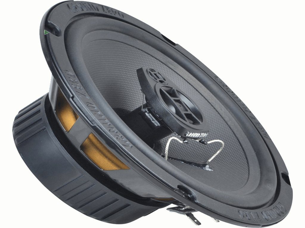 DSX Ground Zero Set für VW Golf 6 BJ 08-13 Tür Vorn Hinten 480 W Bügel Auto-Lautsprecher (160 W)