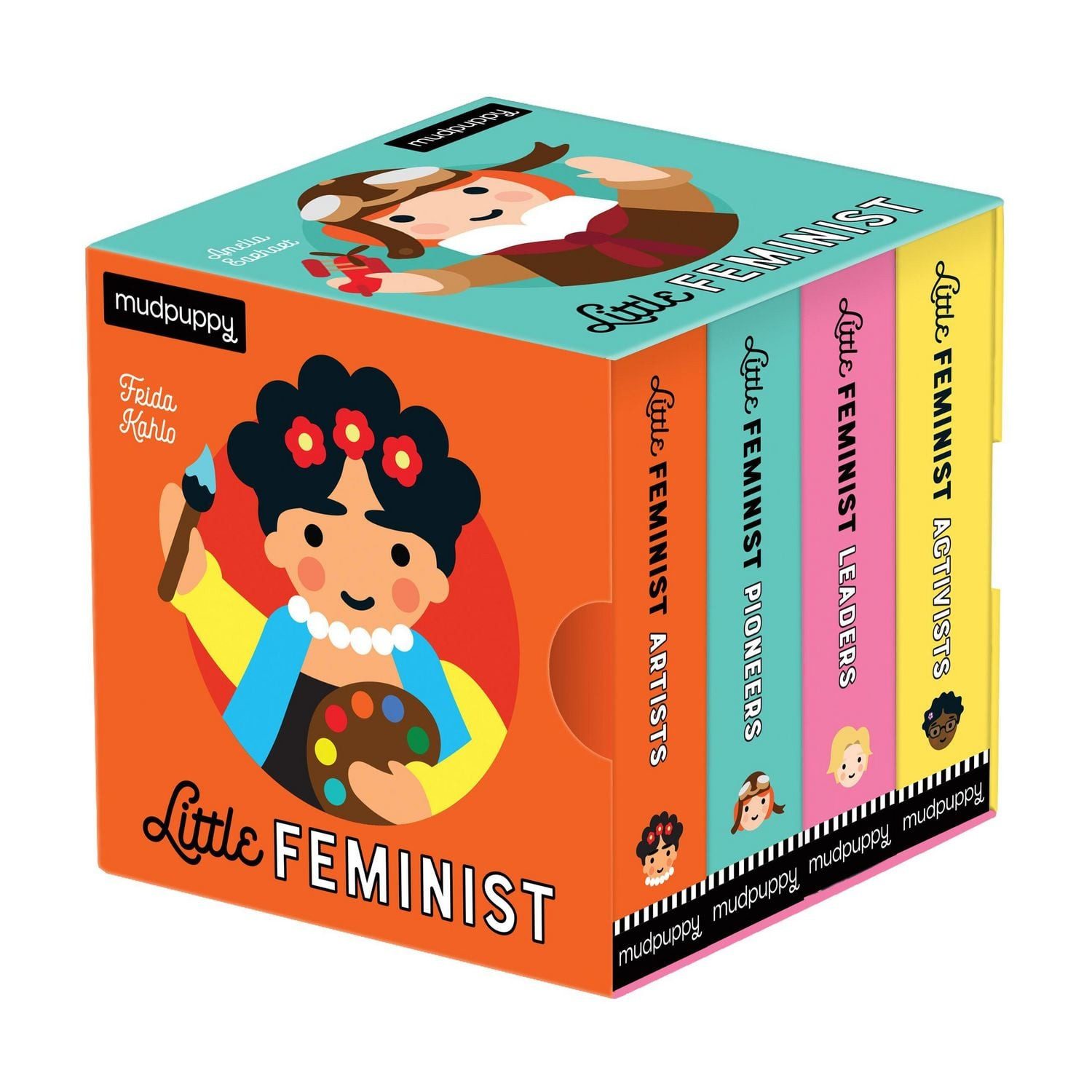 Little Feminist Board Book Set Pioneers; Artists; Leaders; Activists / Emily Kleinman, Pioneers; Artists; Leaders; Activists, X
