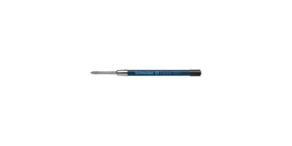 SCHNEIDER Kugelschreiber Großraummine Express 735 0,4mm F schwarz ISO ...
