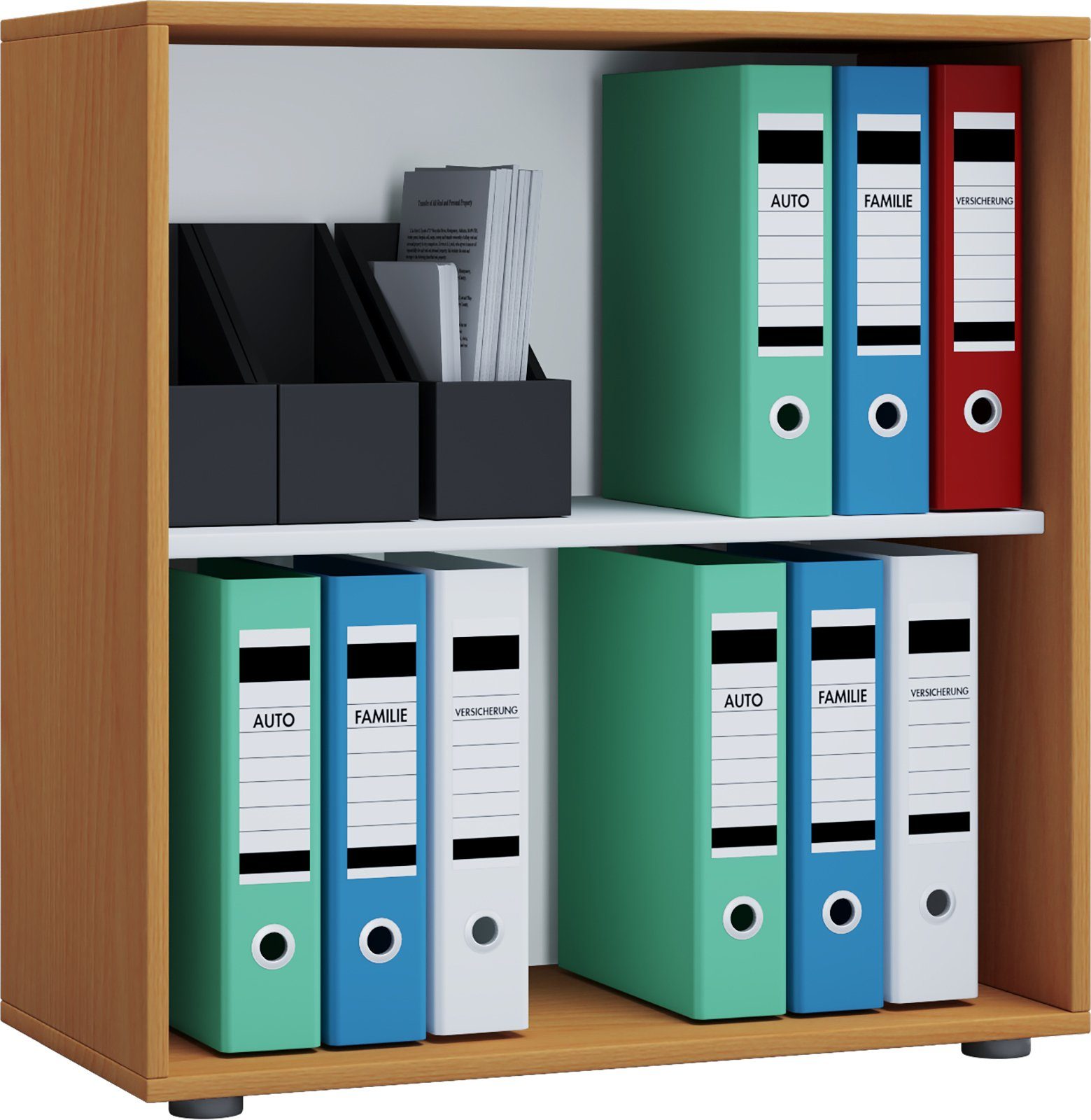 VCM Aktenregal Holz Büro Regal Bücher günstig online kaufen