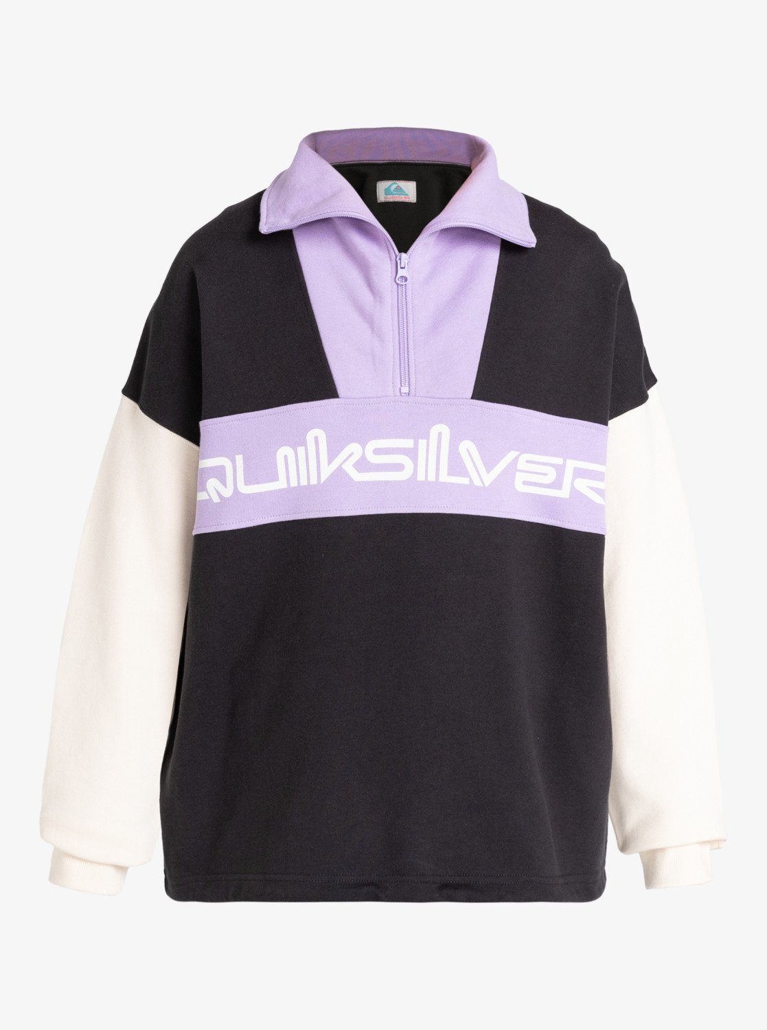 Quiksilver Sweatshirt UNI - Sweatshirt mit Halbreißverschluss für Frauen