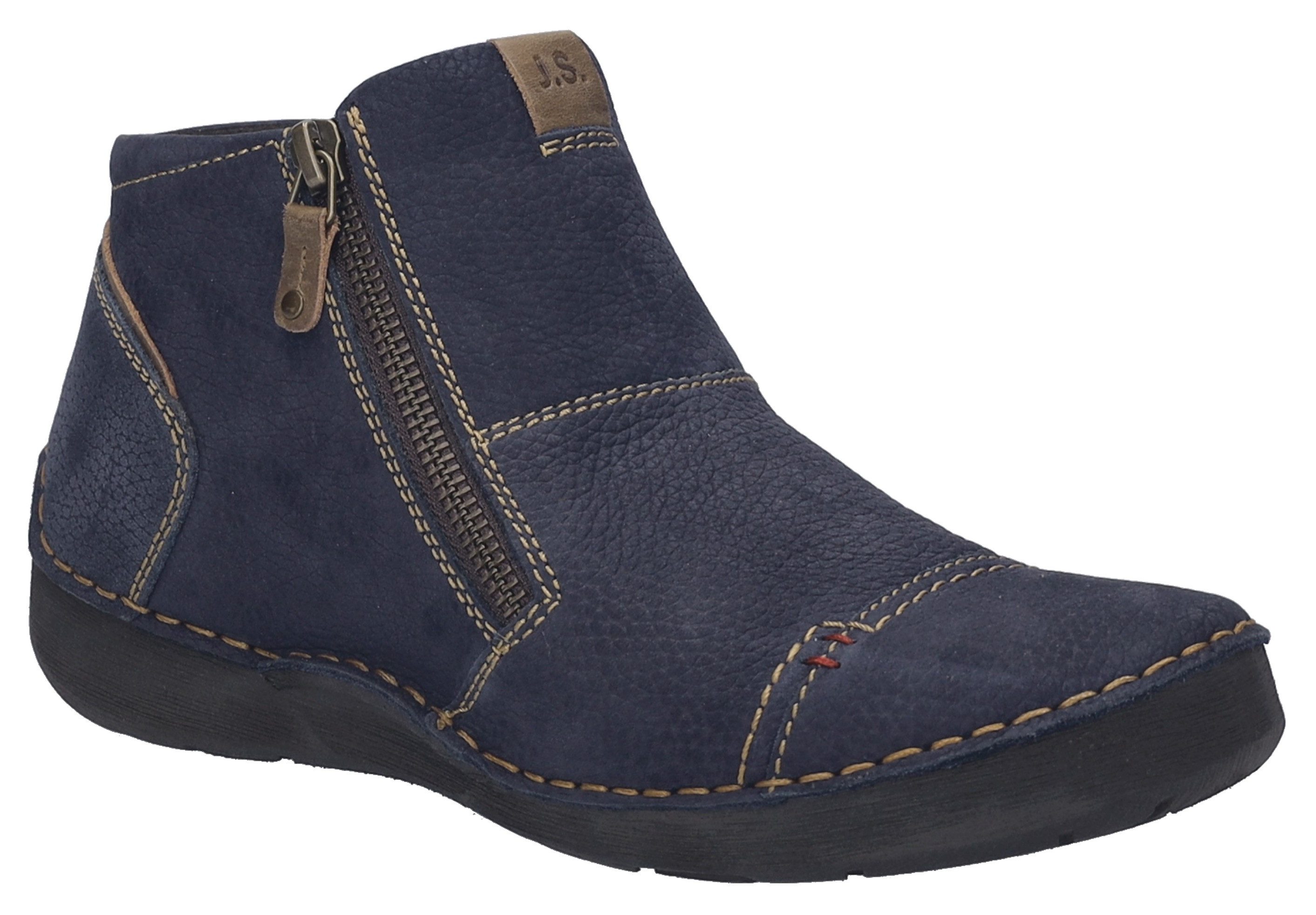 Josef Seibel Fergey 46 Keilstiefelette Boots, Komfortschuh mit Wechselfußbe günstig online kaufen