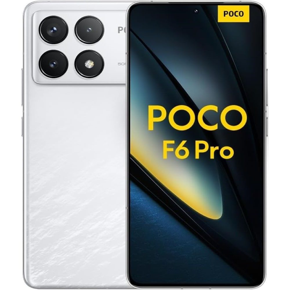 Xiaomi Poco F6 Pro 5G 1 TB / 16 GB - Smartphone - white Smartphone (6,67 Zoll)