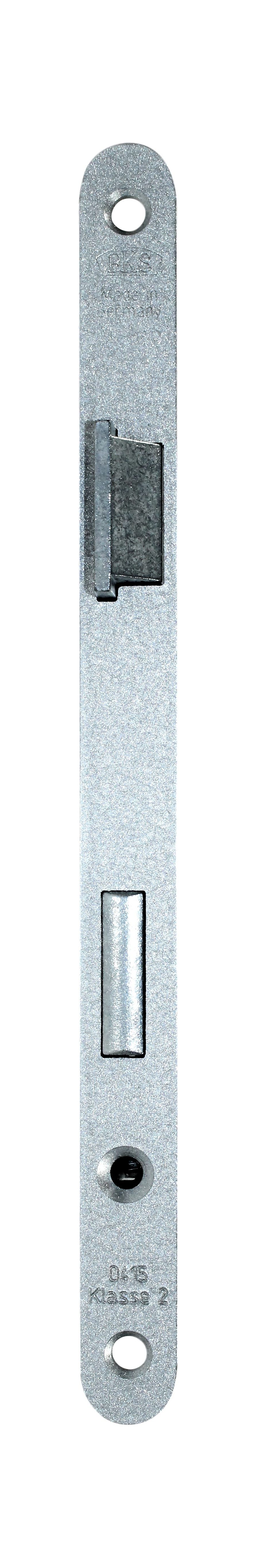 BKS Einsteckschloss Profilzylinderschloss, DIN Links, 55/72/8, Stulp: abgerundet, 18 x 235, Dornmaß 55 mm, Profilzylinderschloss