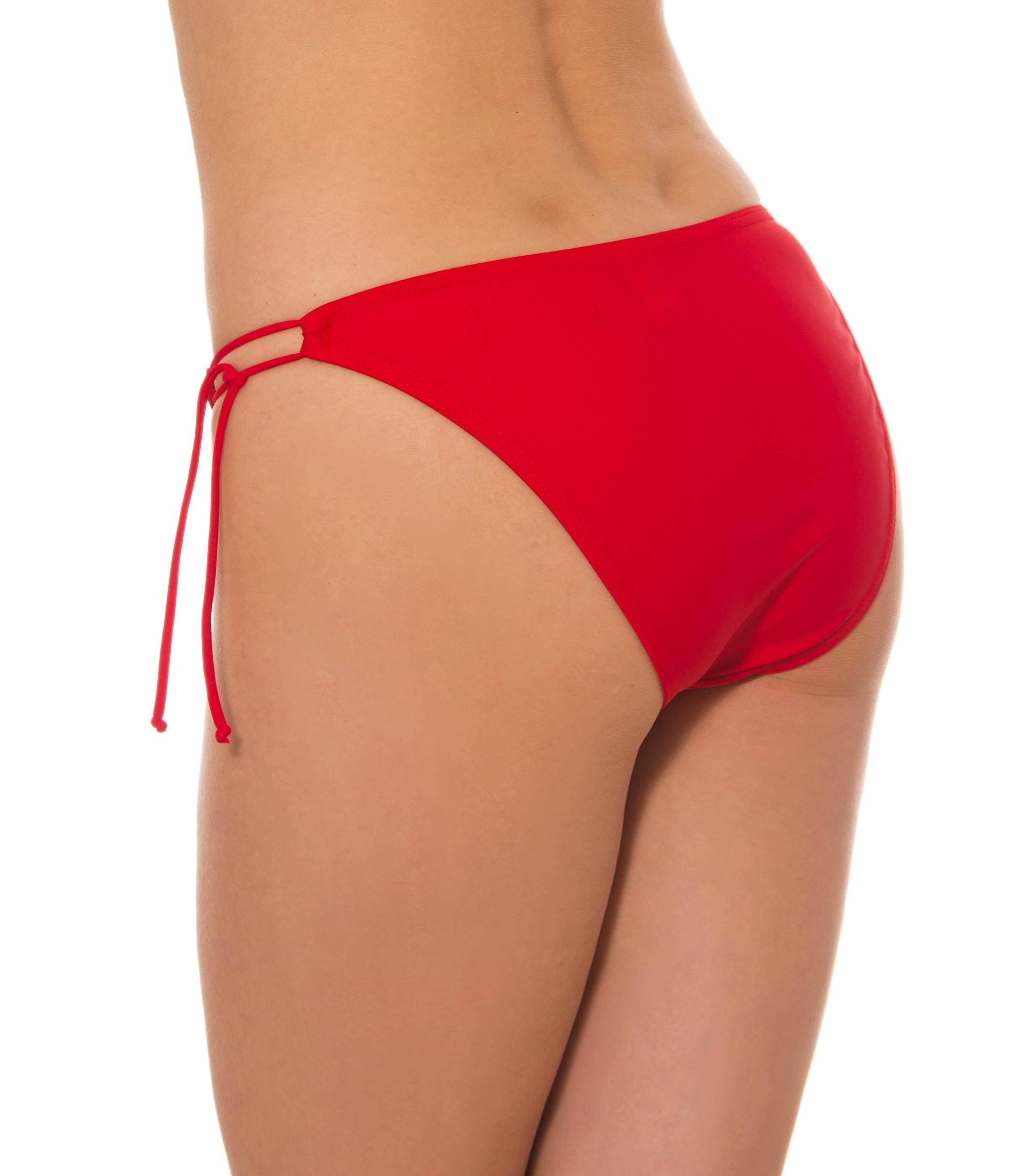 Aquarti Bikini-Hose Aquarti Damen Bikinihose Seitlich Gebunden Bikinislip Höschen