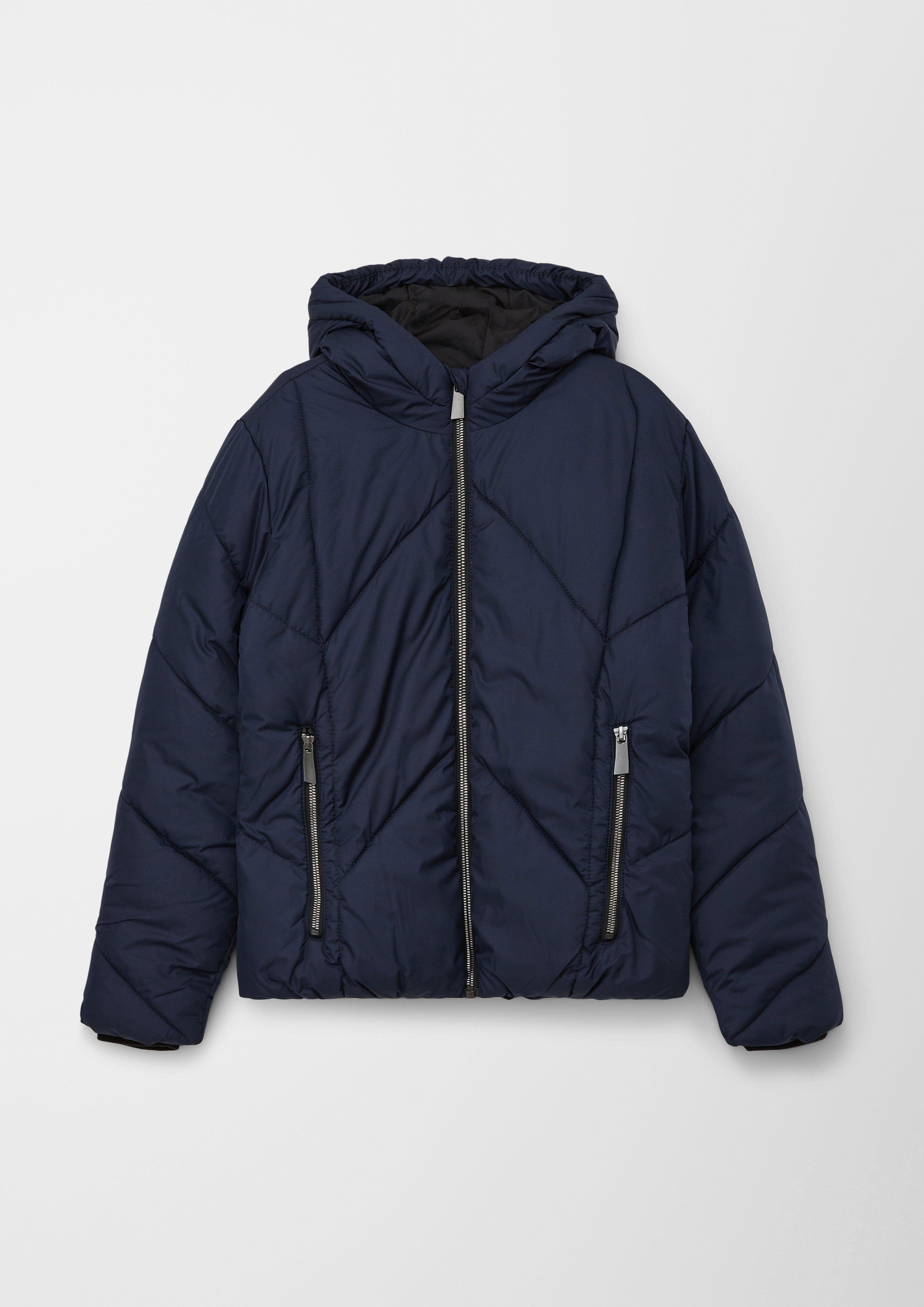 Outdoorjacke Fleece-Futter mit Steppjacke dark blue s.Oliver