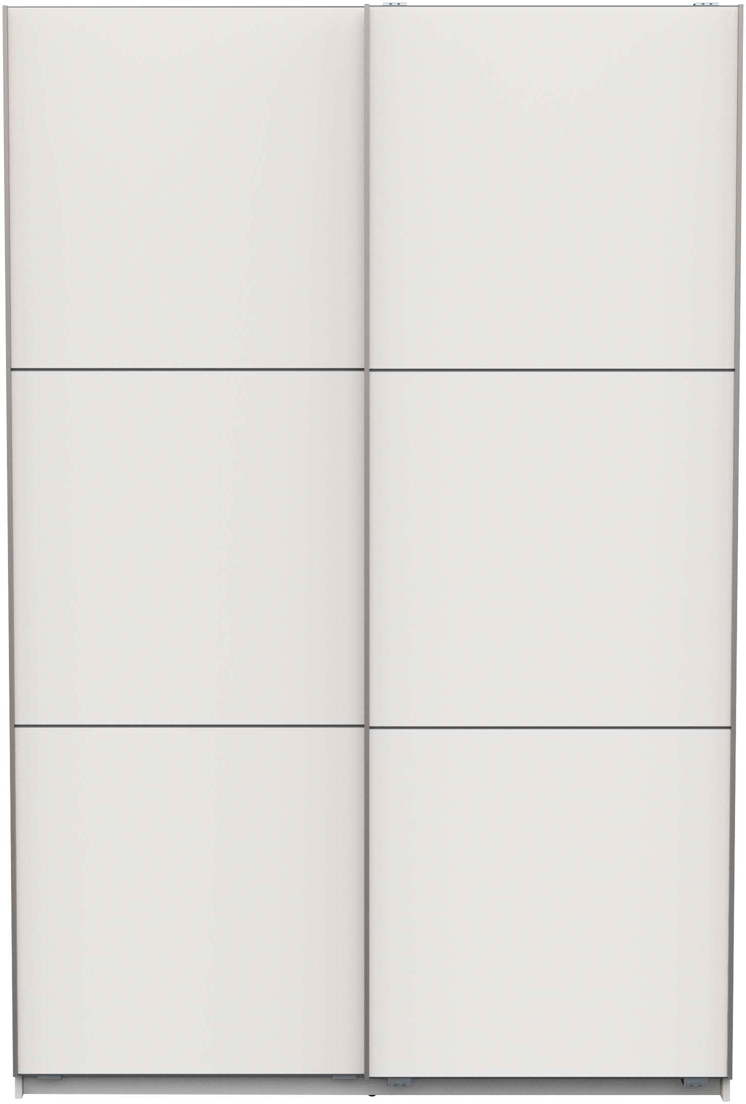 Demeyere GROUP Schiebetürenschrank Alhambra (B/H/T ca. 148/224/60cm) viel Stauraum, 2 Kleiderstangen aus Stahl, viele Ablageflächen – Bild 4 von 5