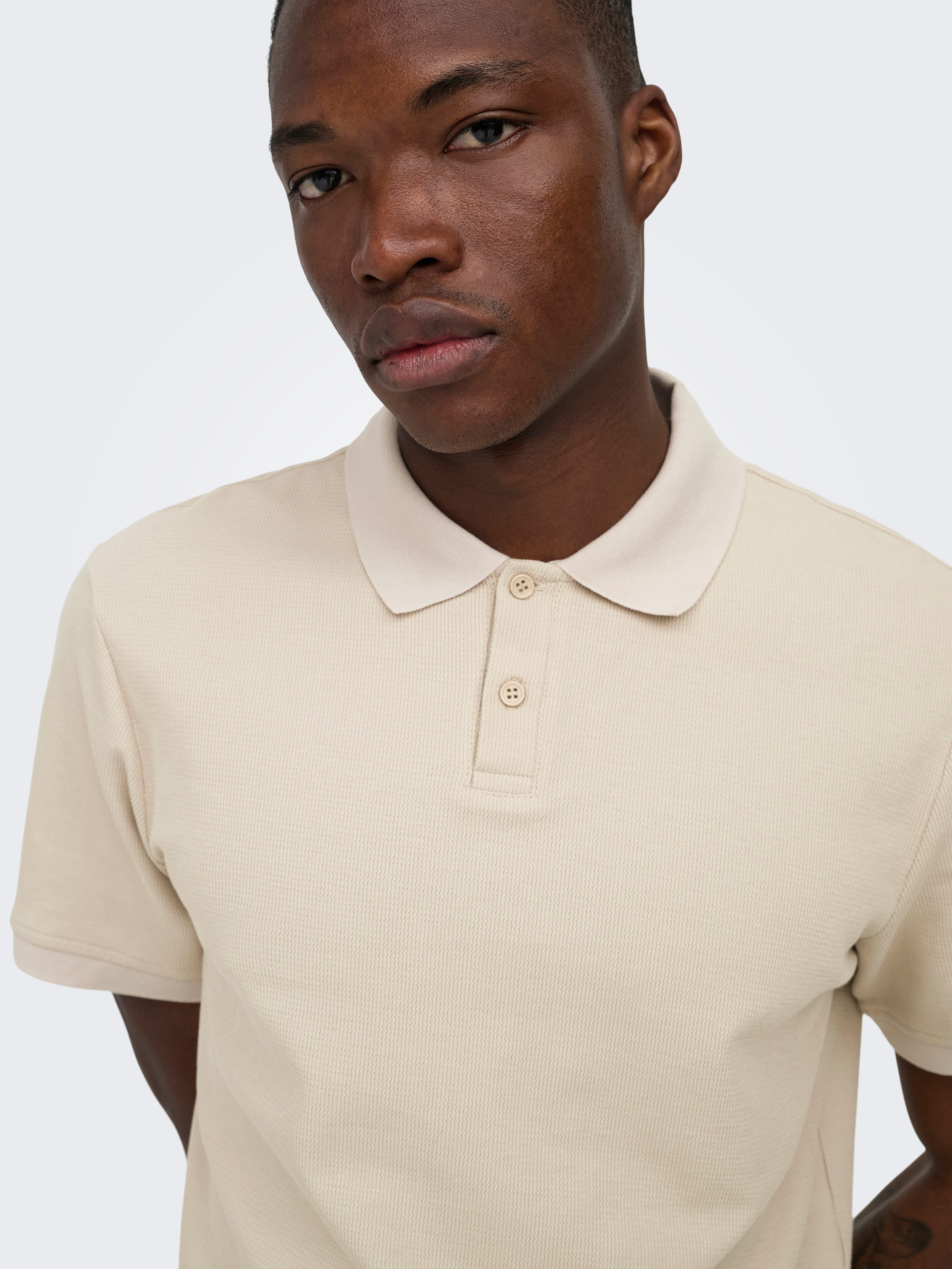 ONLY & SONS Poloshirt ONSBEN REG SS POLO SHIRT NOOS Baumwolle, regular fit – Bild 4 von 5