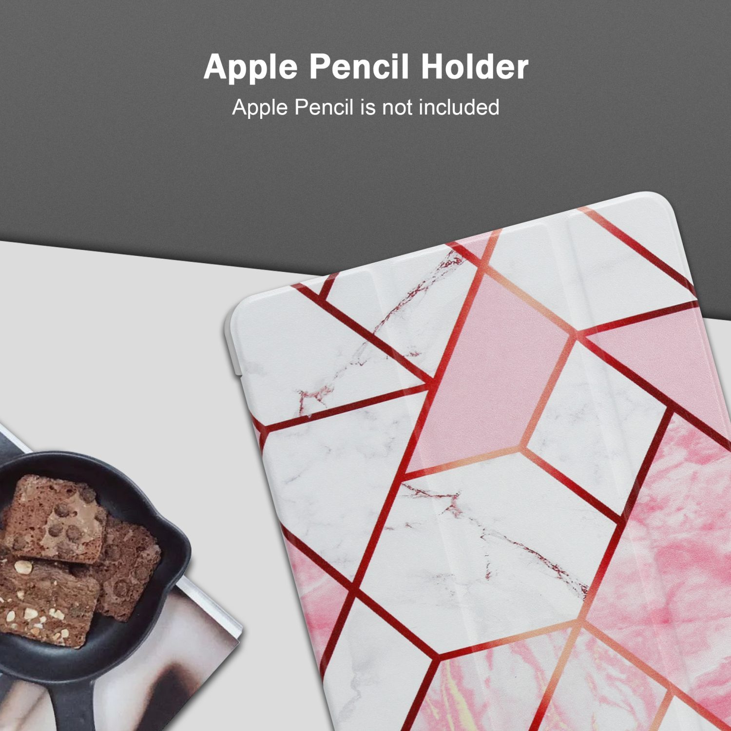 Cadorabo Tablet-Hülle für iPad PRO 11 2020 / 2021 (11 Zoll) Hülle Apple iPad PRO 11 2020 / 2021 (11 Zoll), Tablethülle - Dünne Schutzhülle aus TPU Silikon mit Standfunktion