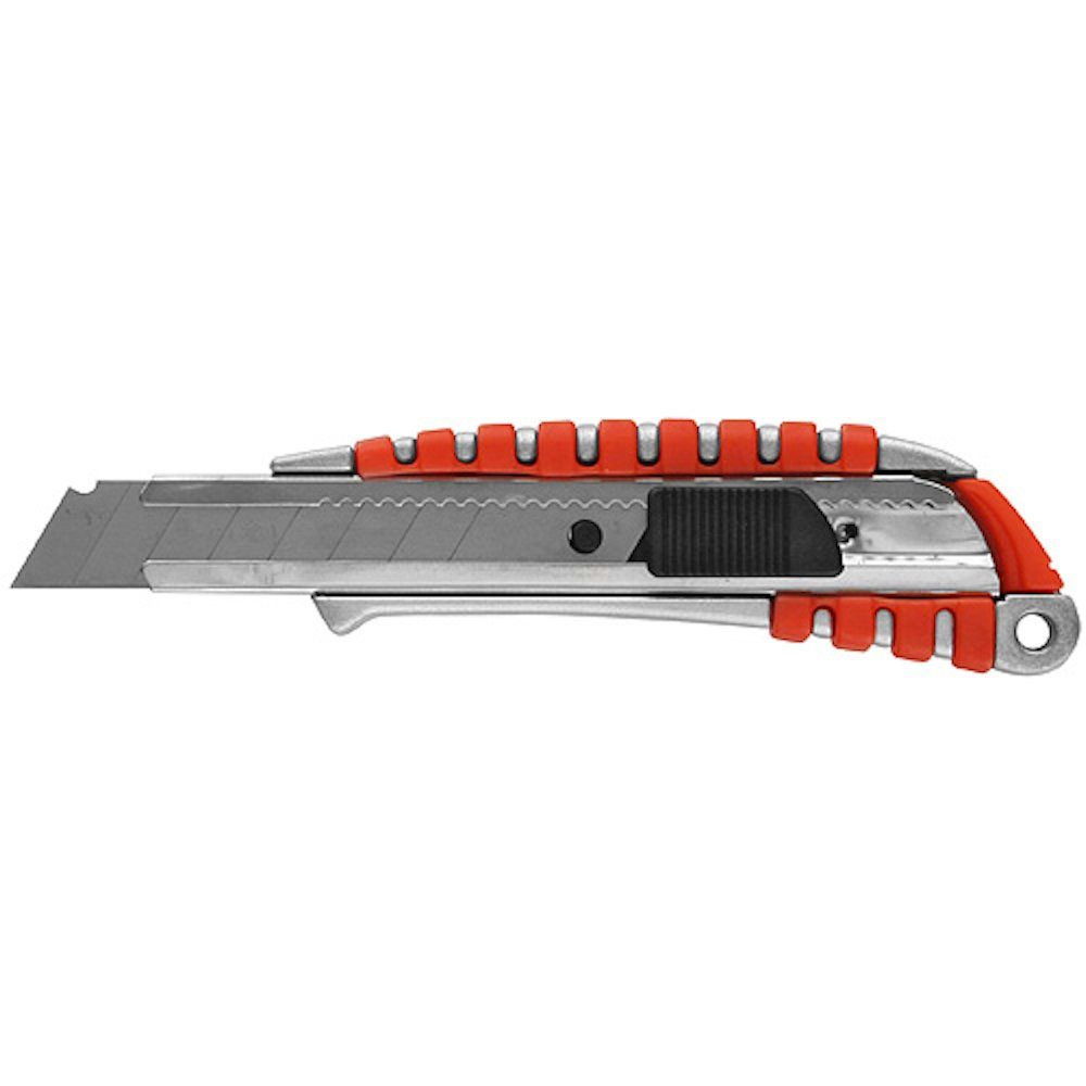 PROREGAL® Universalschere Cuttermesser Abbrechklingen 18mm, Aluminium, 1 Blade, Blasen