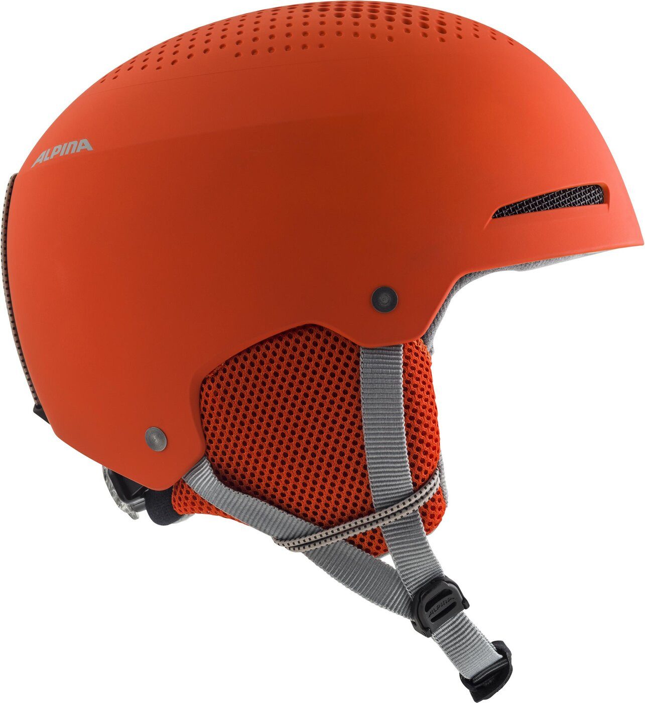 Alpina Sports Skihelm Ski/Snowb. Helm Kinder ZUPO PUMPKIN-ORANGE MATT